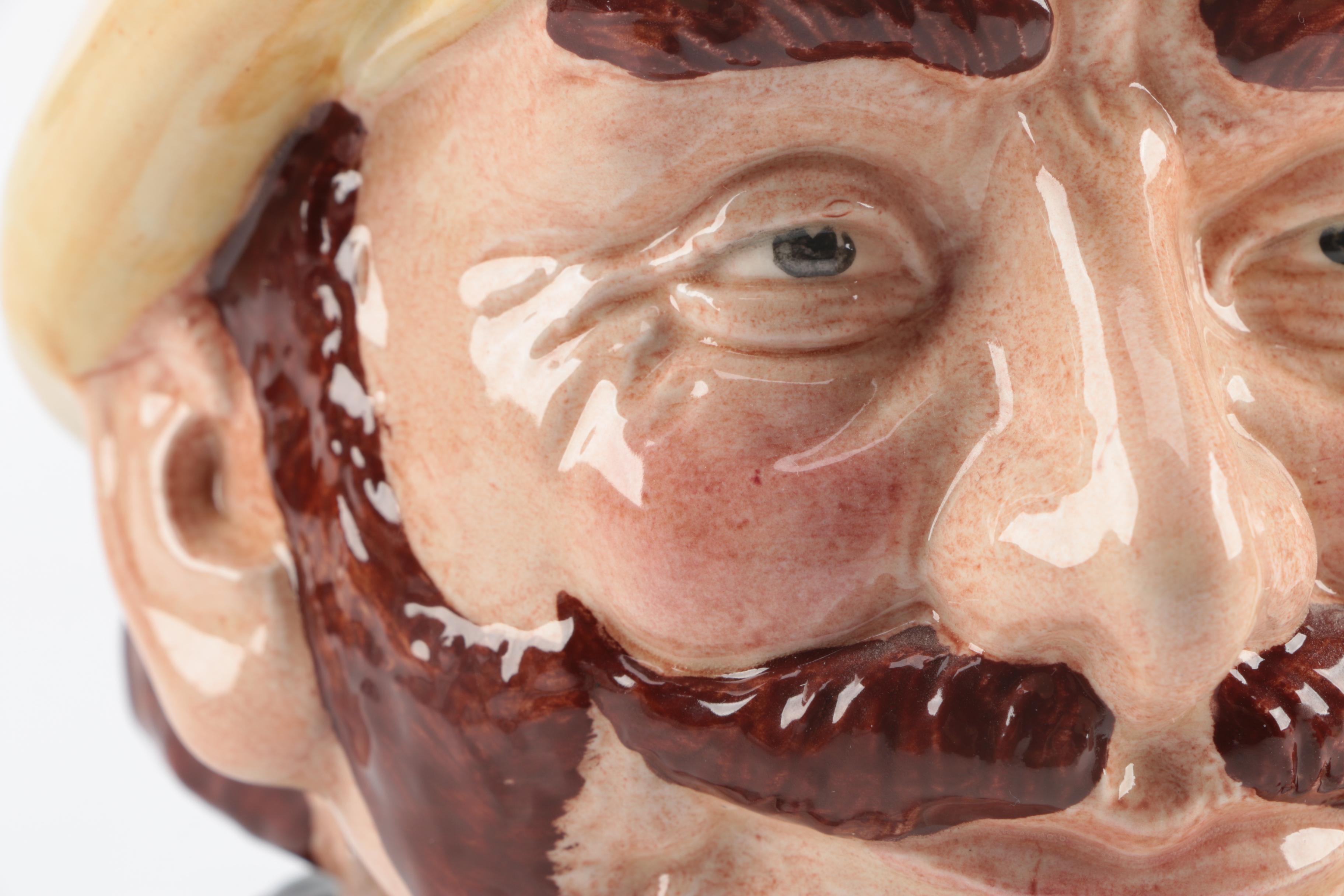 A Royal Doulton "Veteran Motorist" Toby Jug