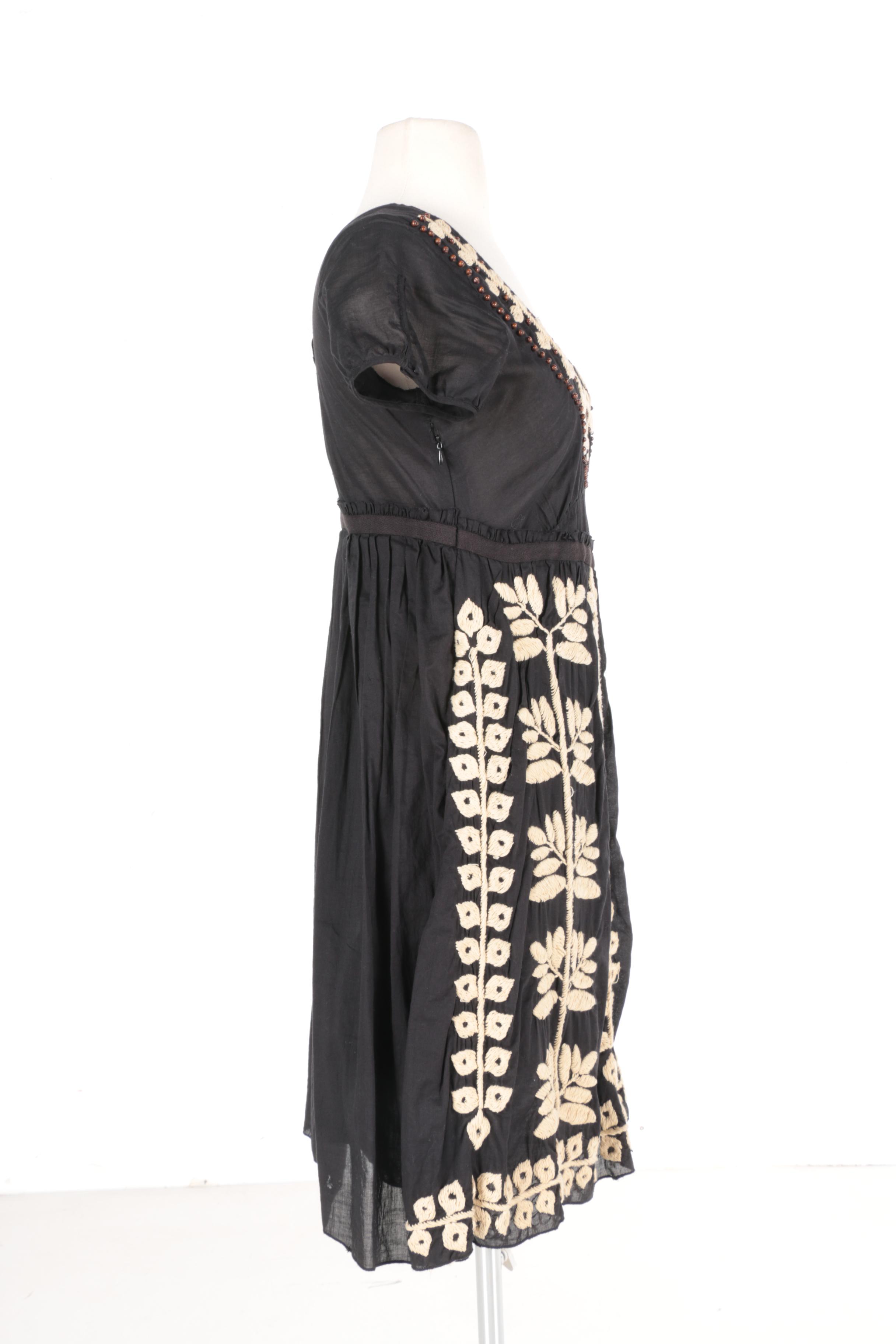 Joystick Hand Embroidered Dress