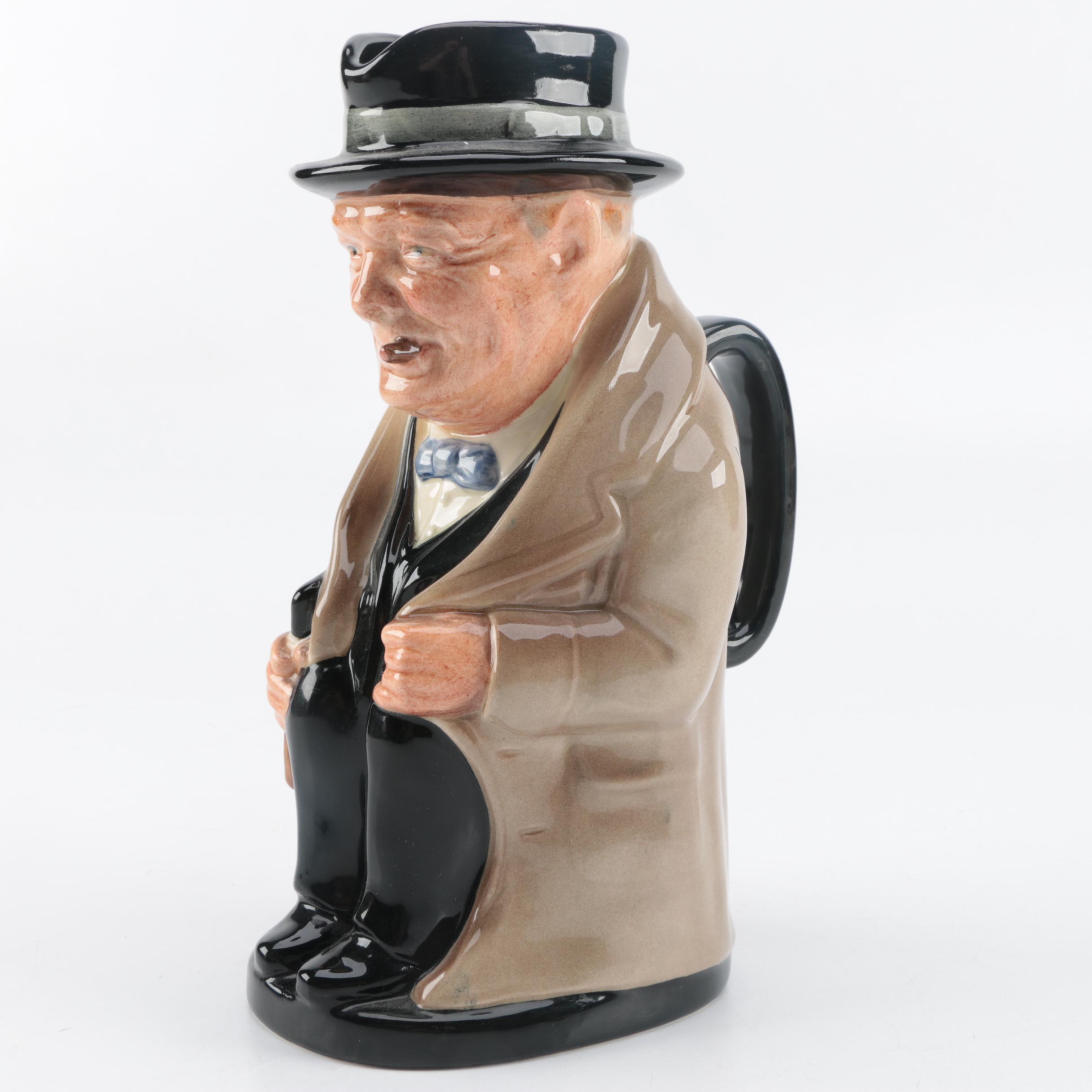 Royal Doulton "Winston Churchill" Toby Jug