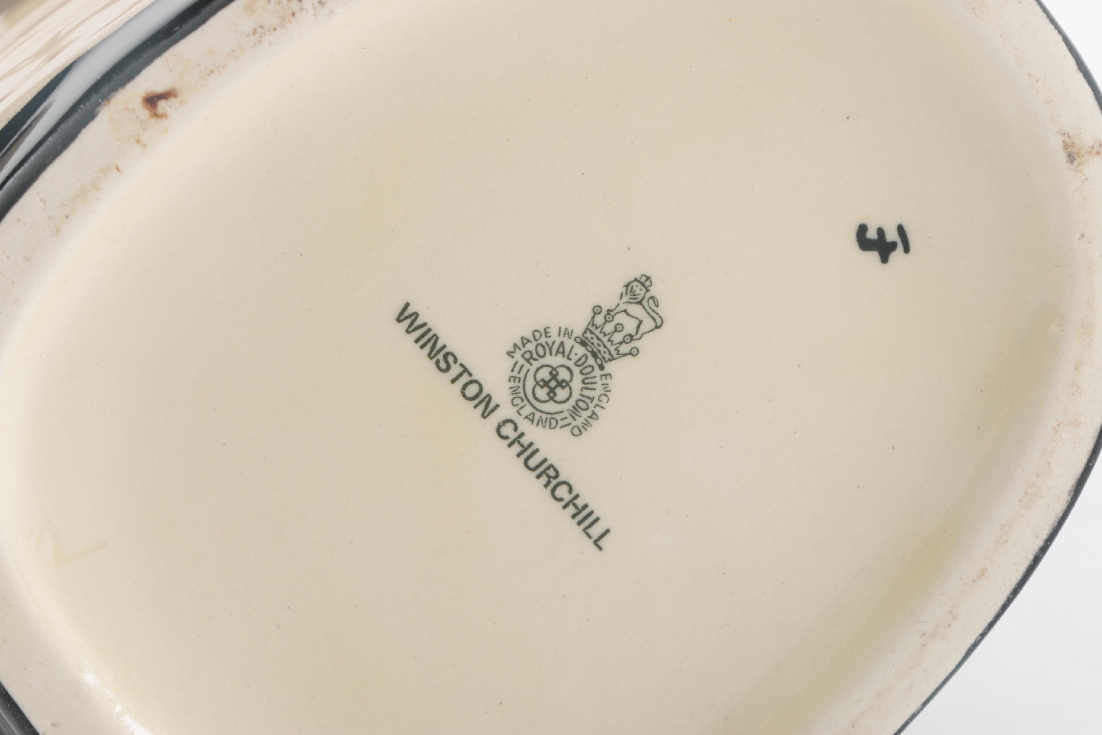 Royal Doulton "Winston Churchill" Toby Jug