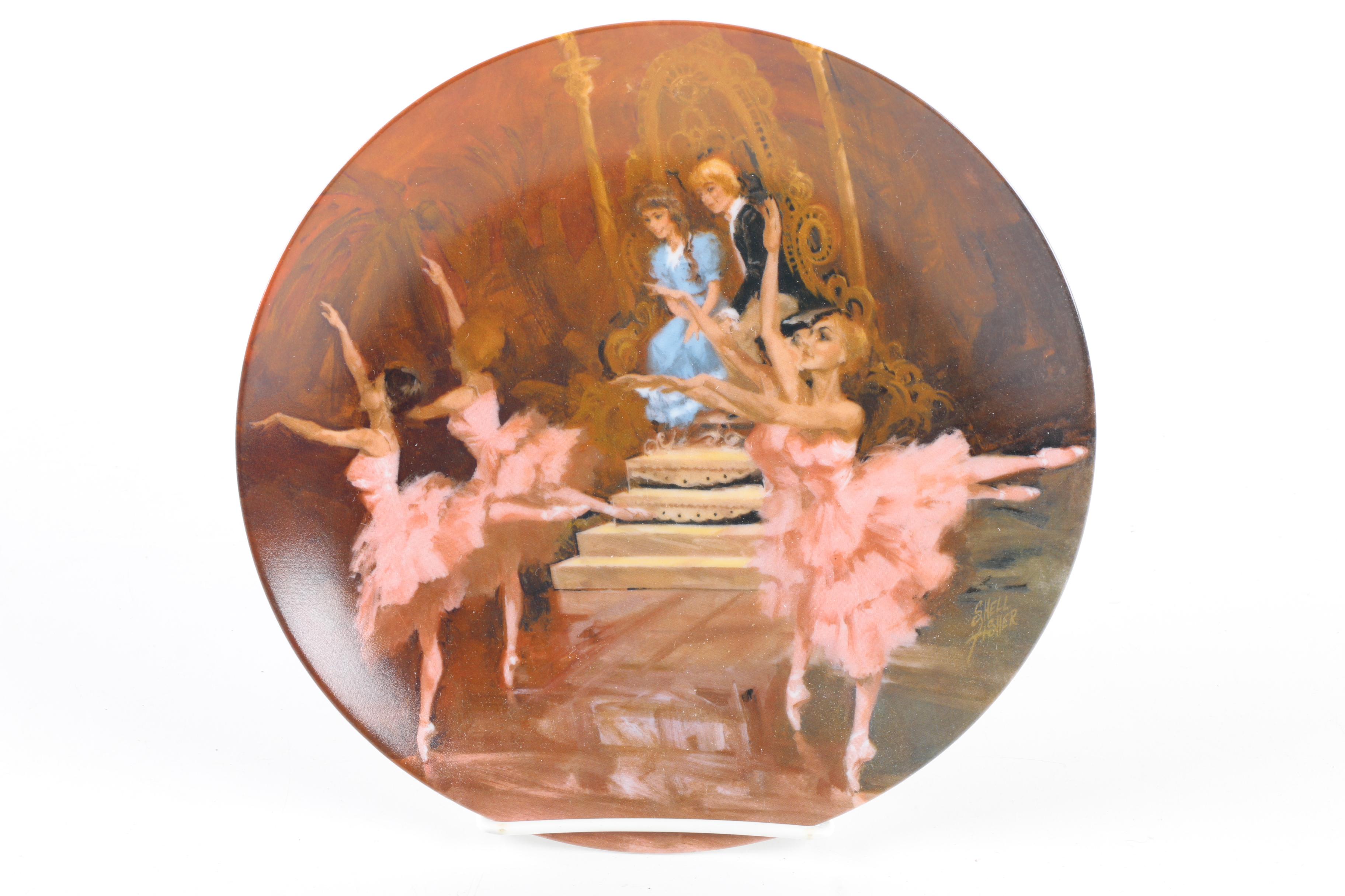 Assortment of Collectors Plates With COA