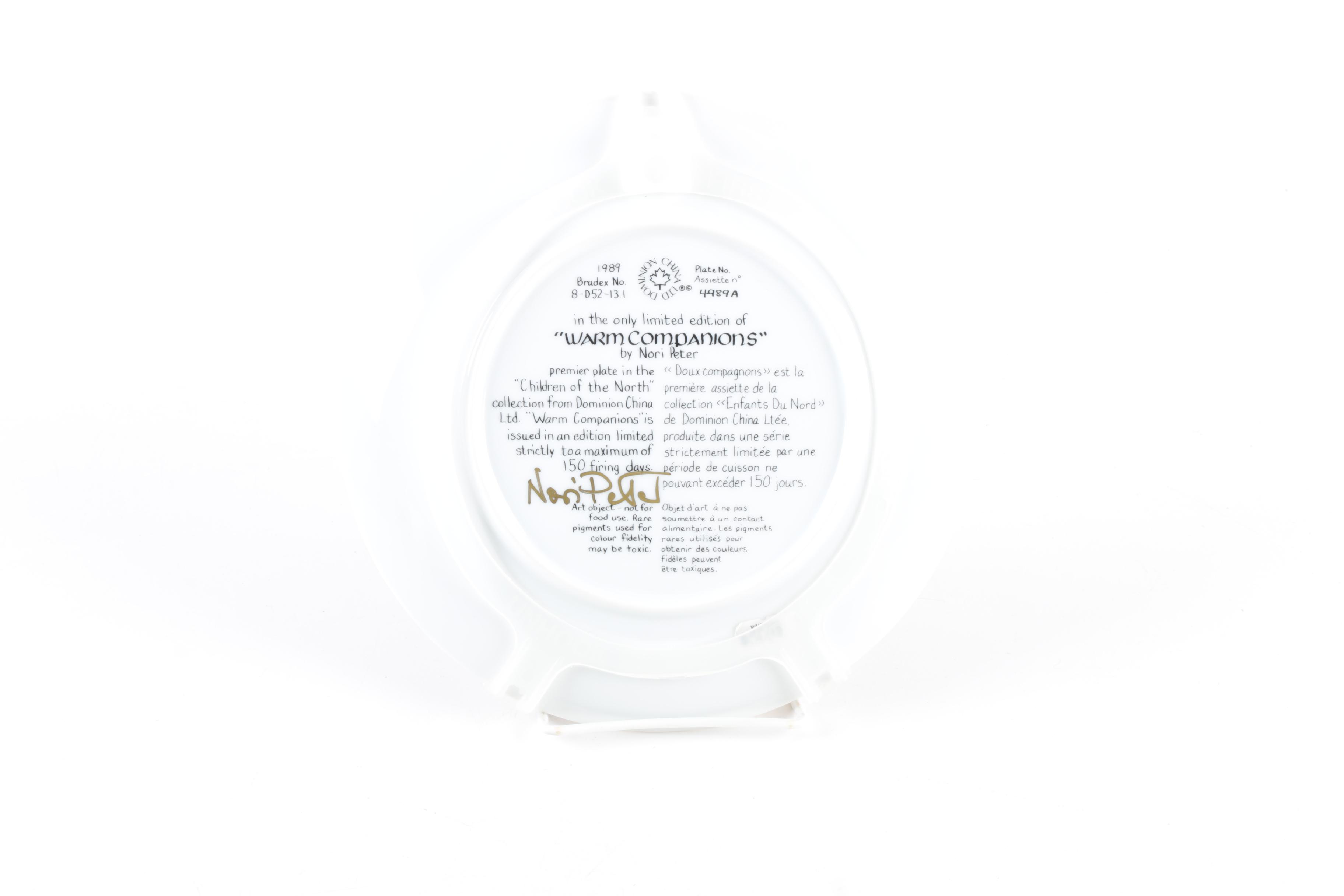 Assortment of Collectors Plates With COA