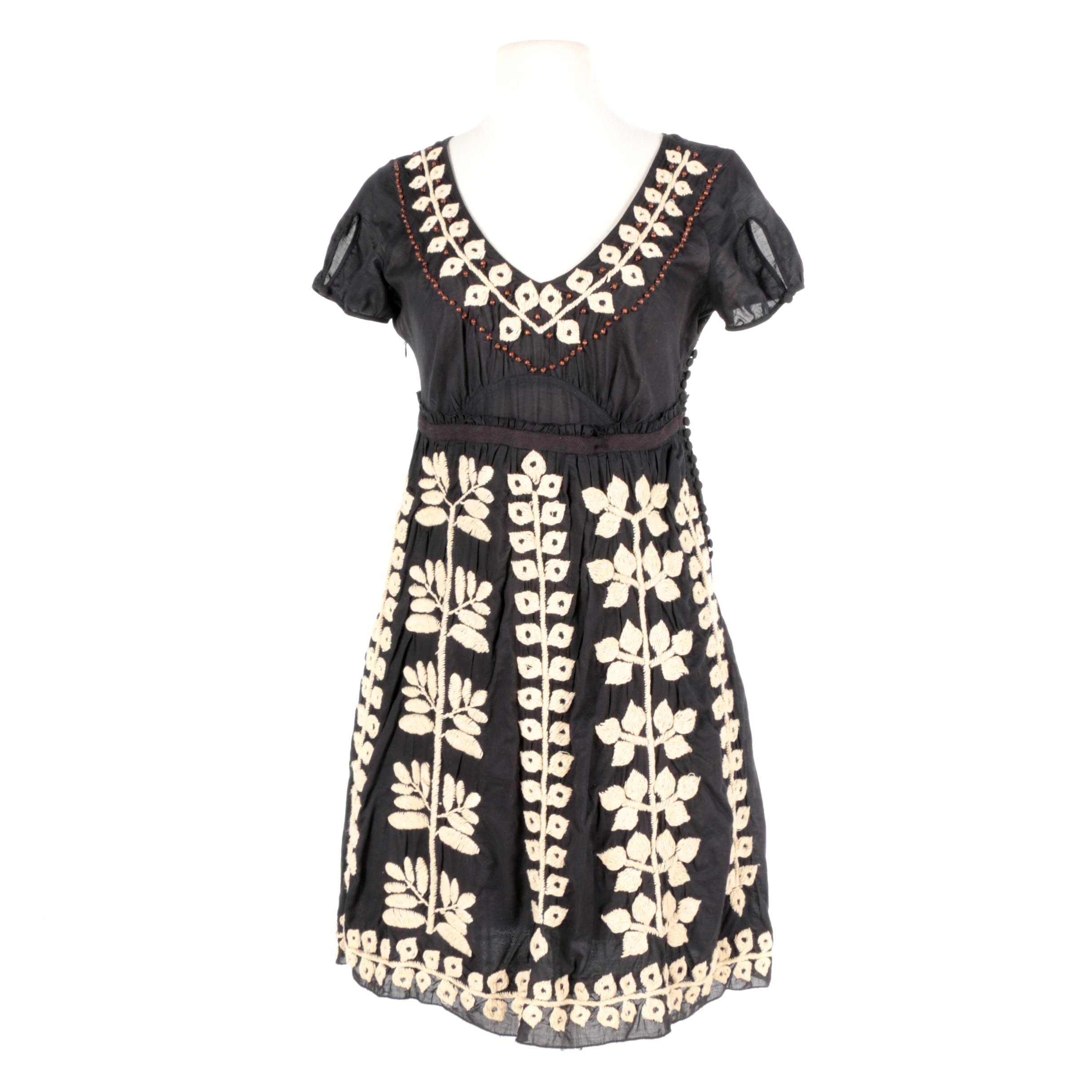 Joystick Hand Embroidered Dress
