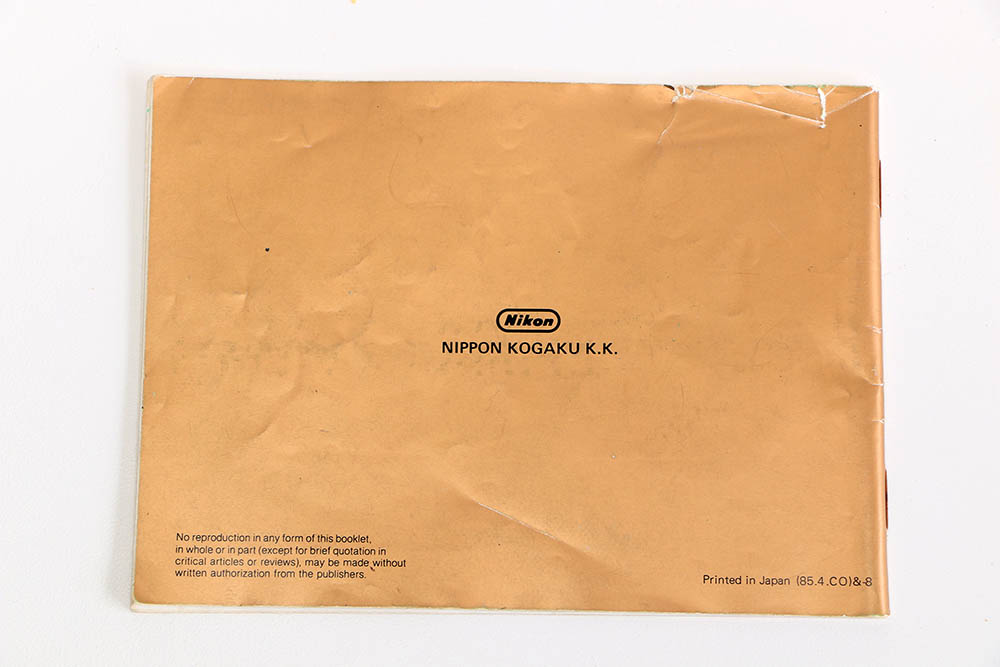 Nikon FE2 Camera with Accessories