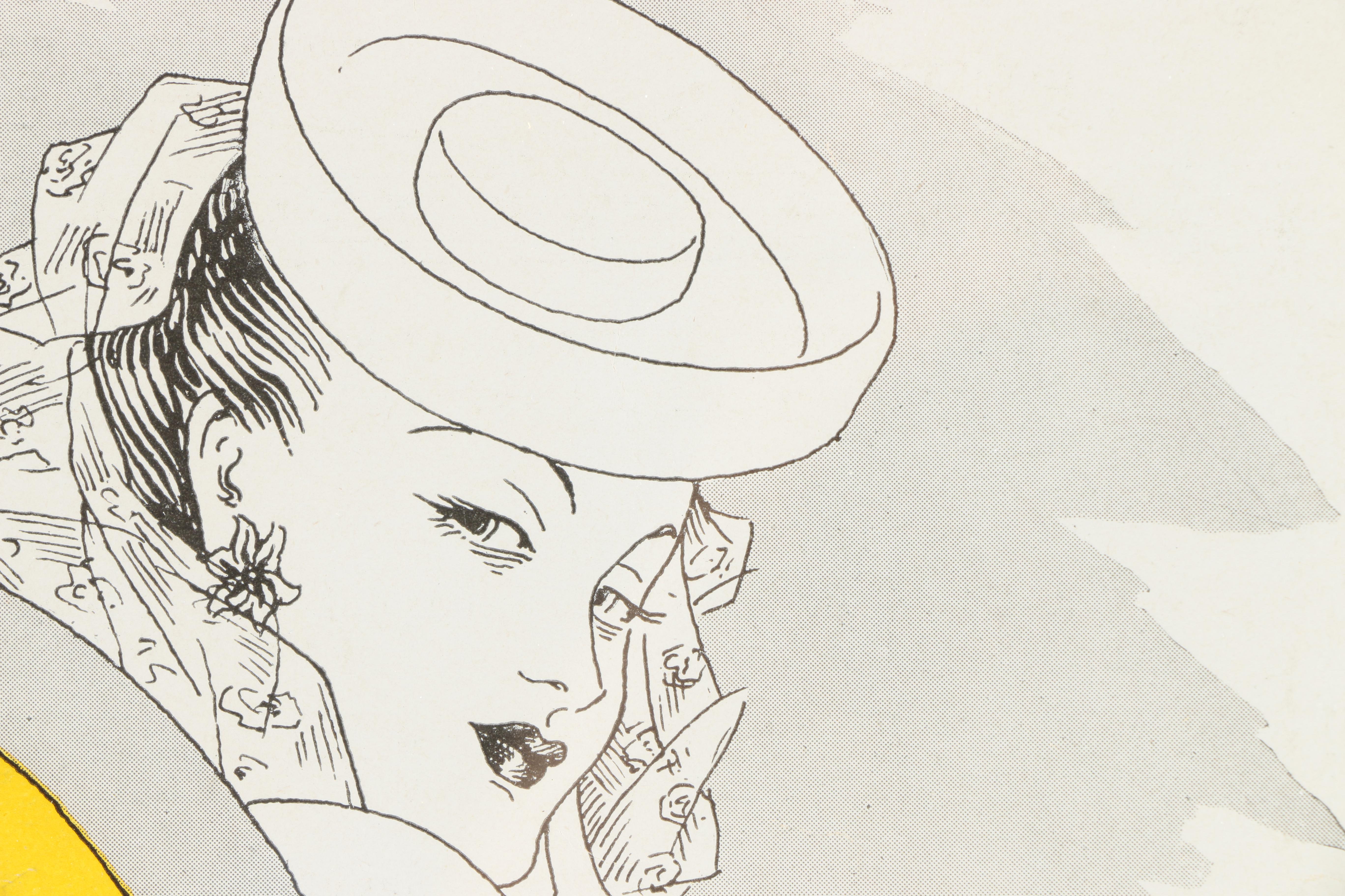 Halftone and Lithograph Music Advertisements