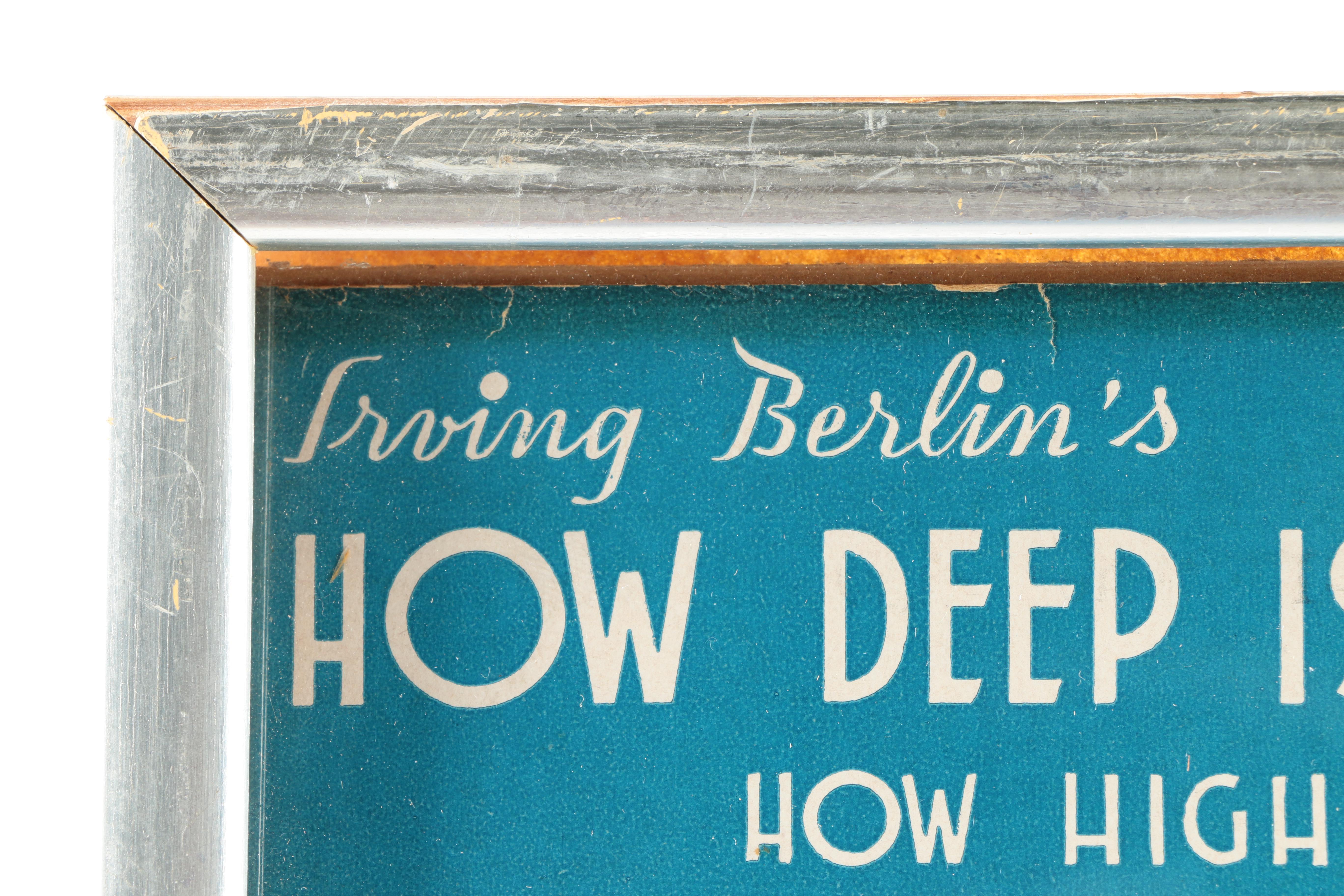 Halftone and Lithograph Music Advertisements