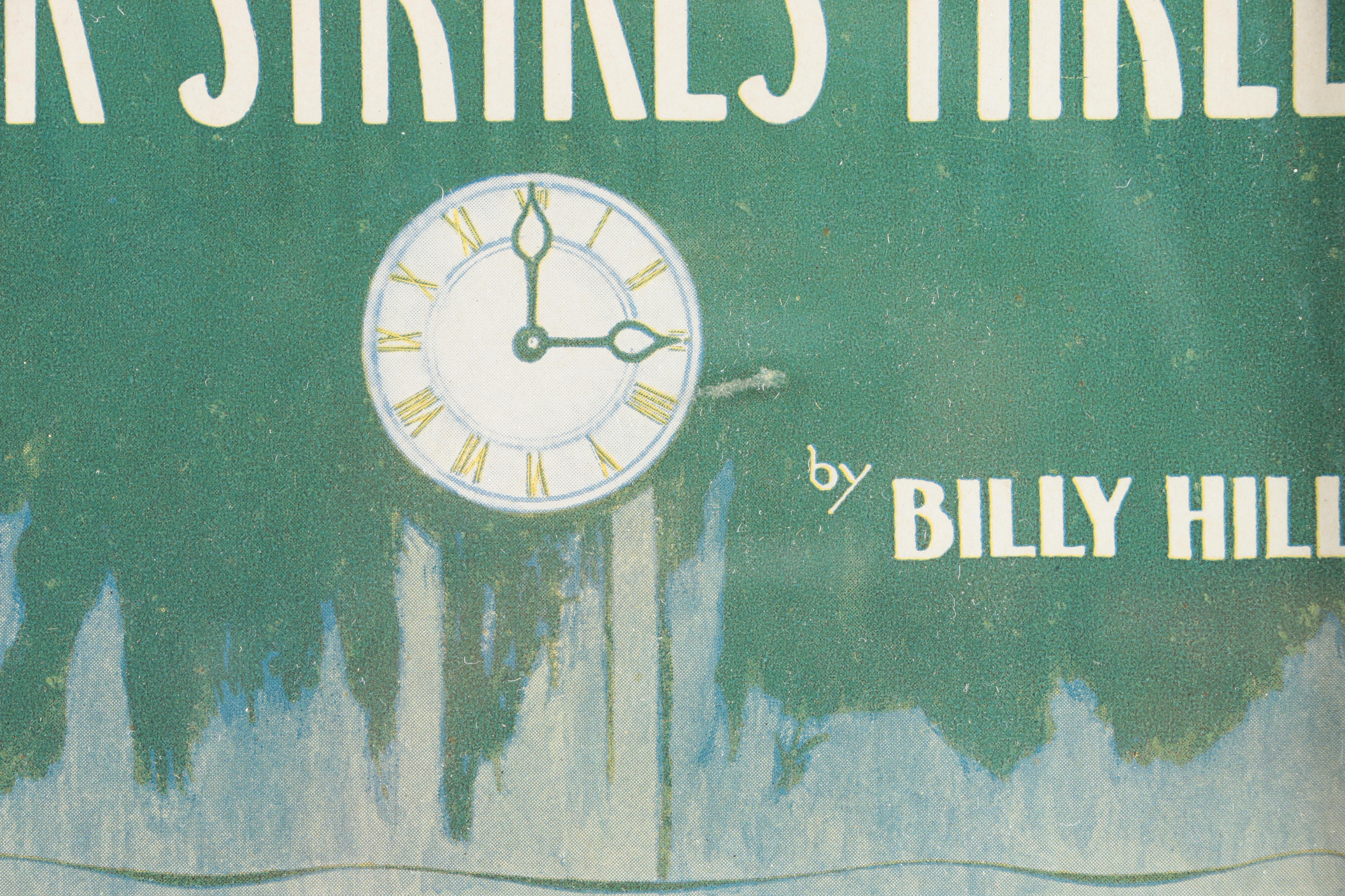 Halftone and Lithograph Music Advertisements