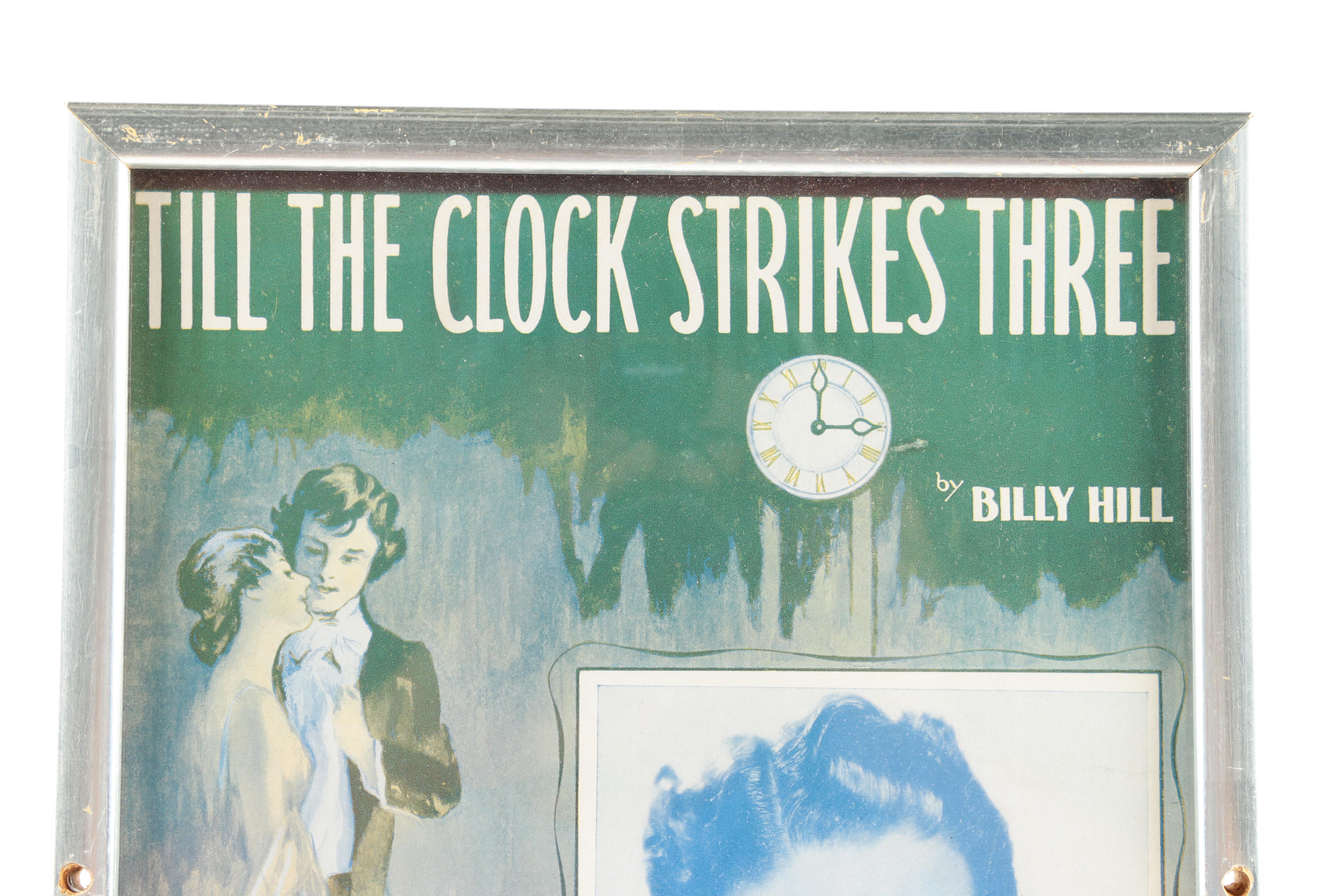 Halftone and Lithograph Music Advertisements