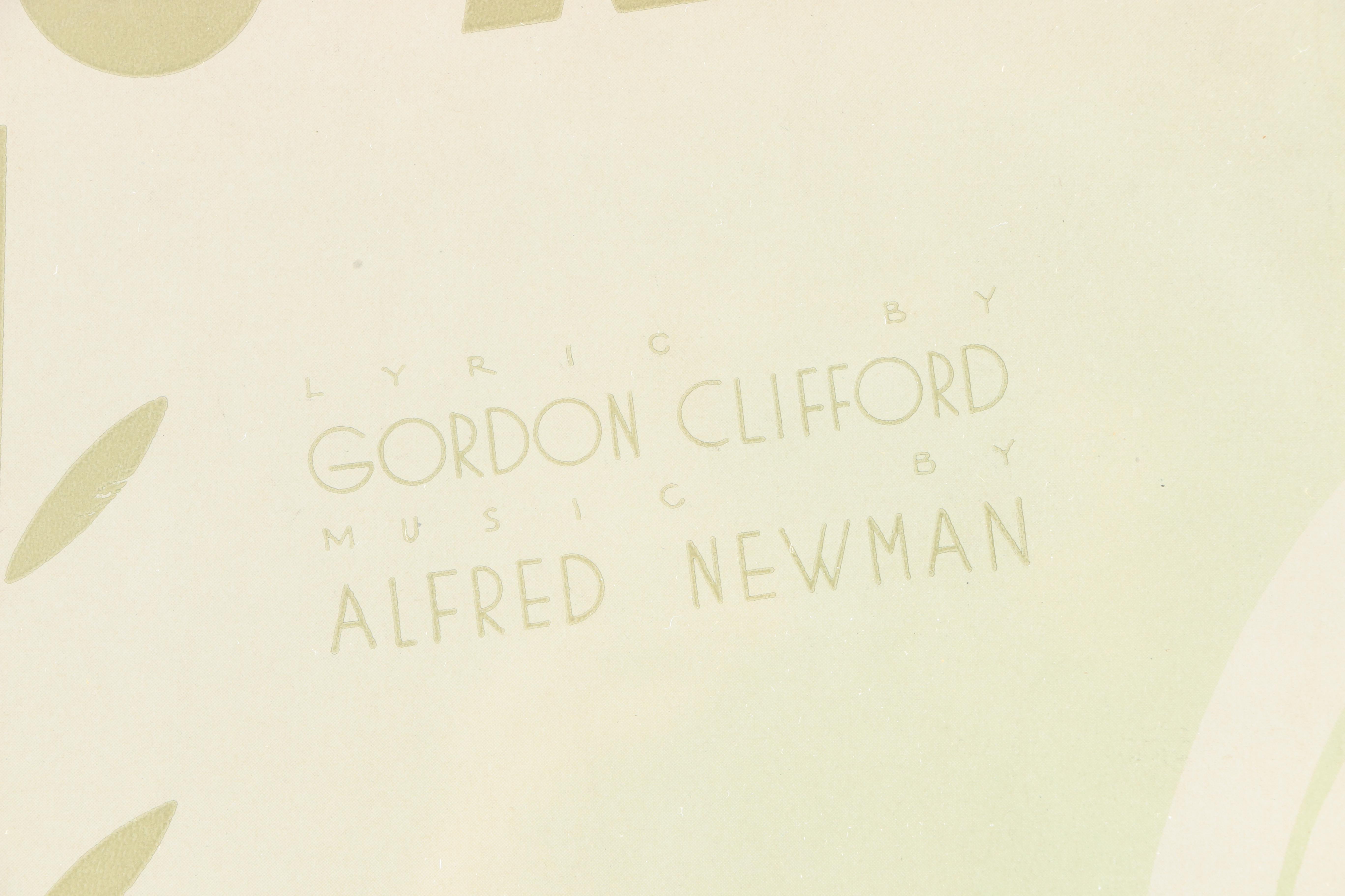 Halftone and Lithograph Music Advertisements