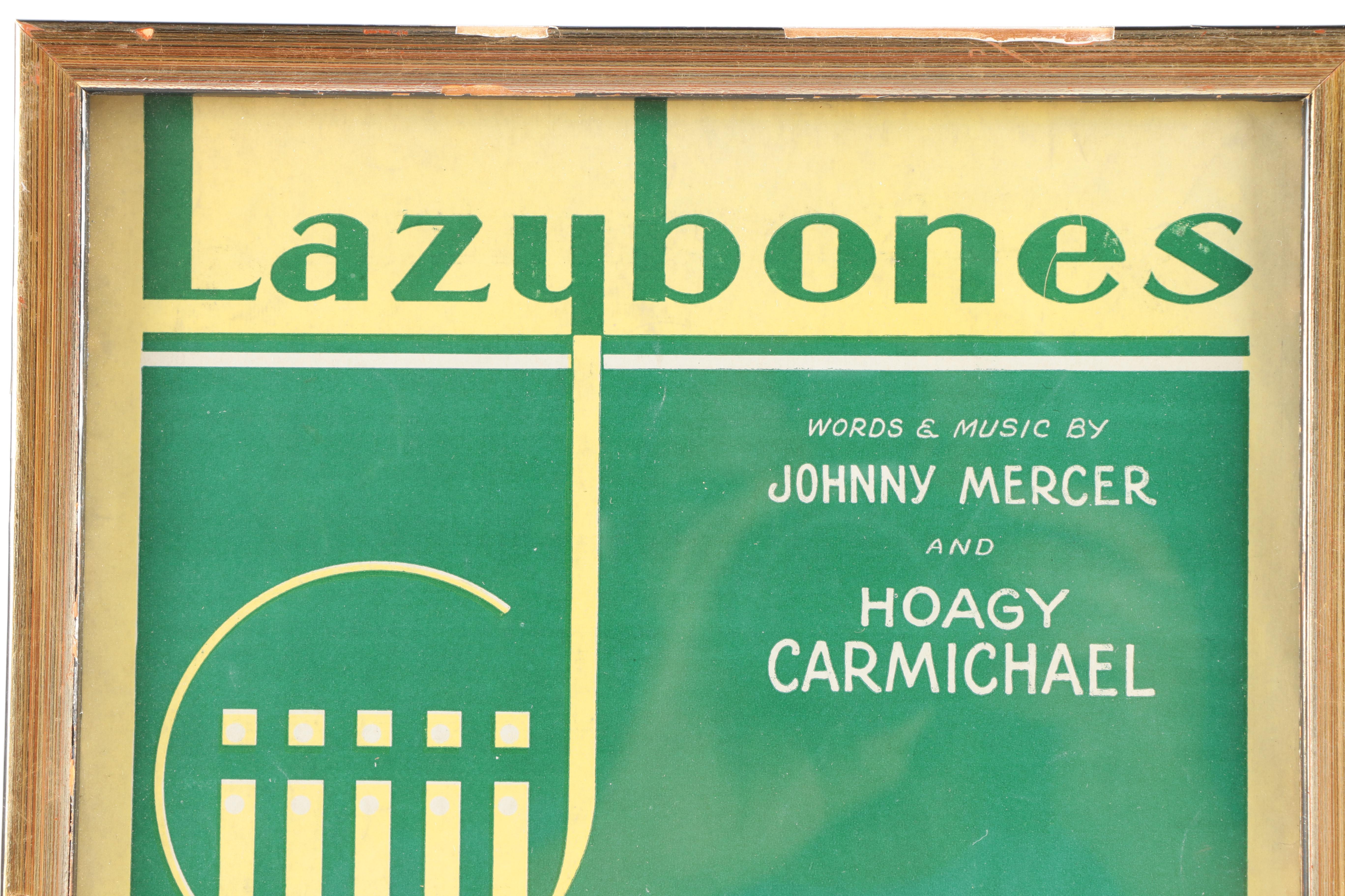 Halftone and Lithograph Music Advertisements