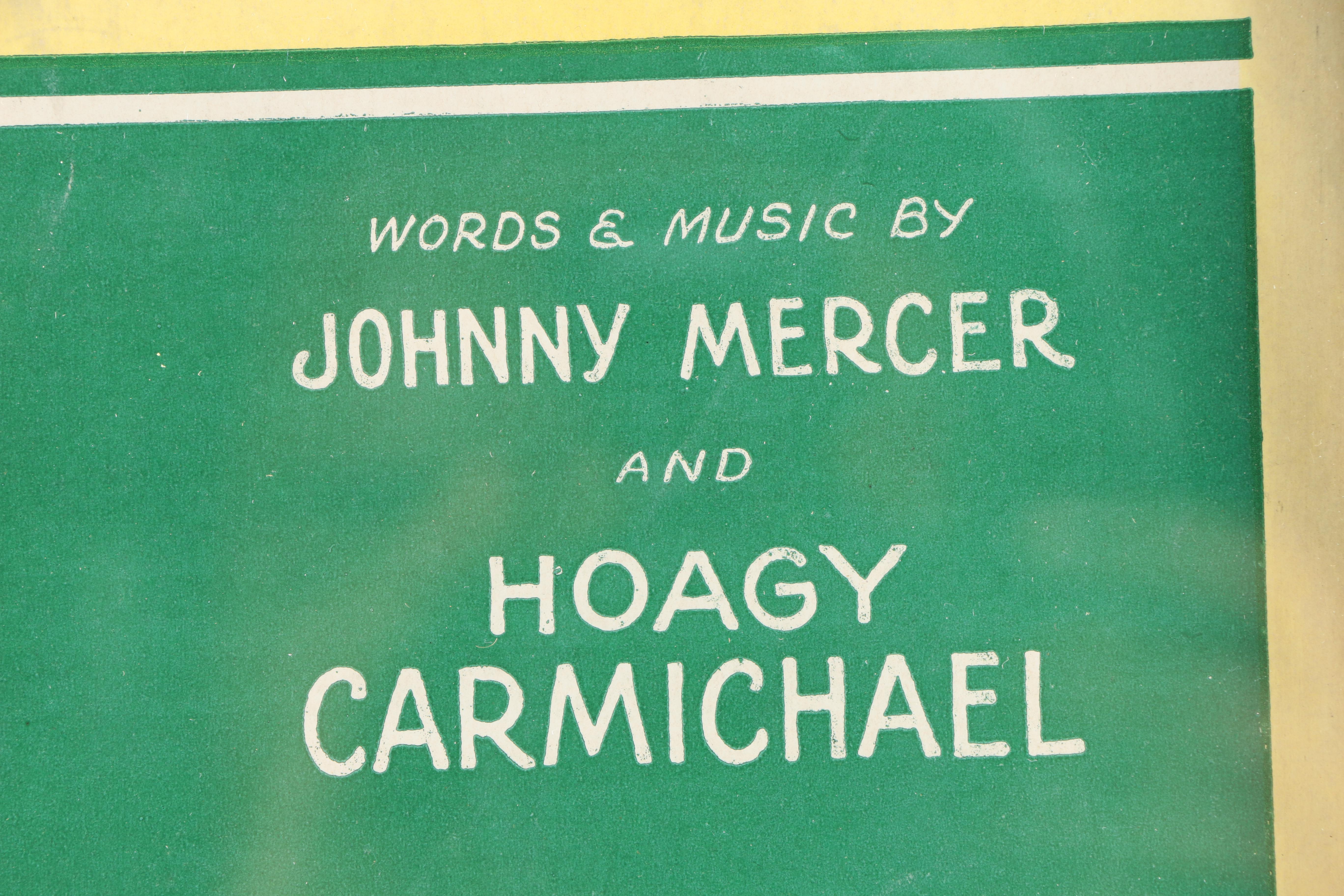 Halftone and Lithograph Music Advertisements