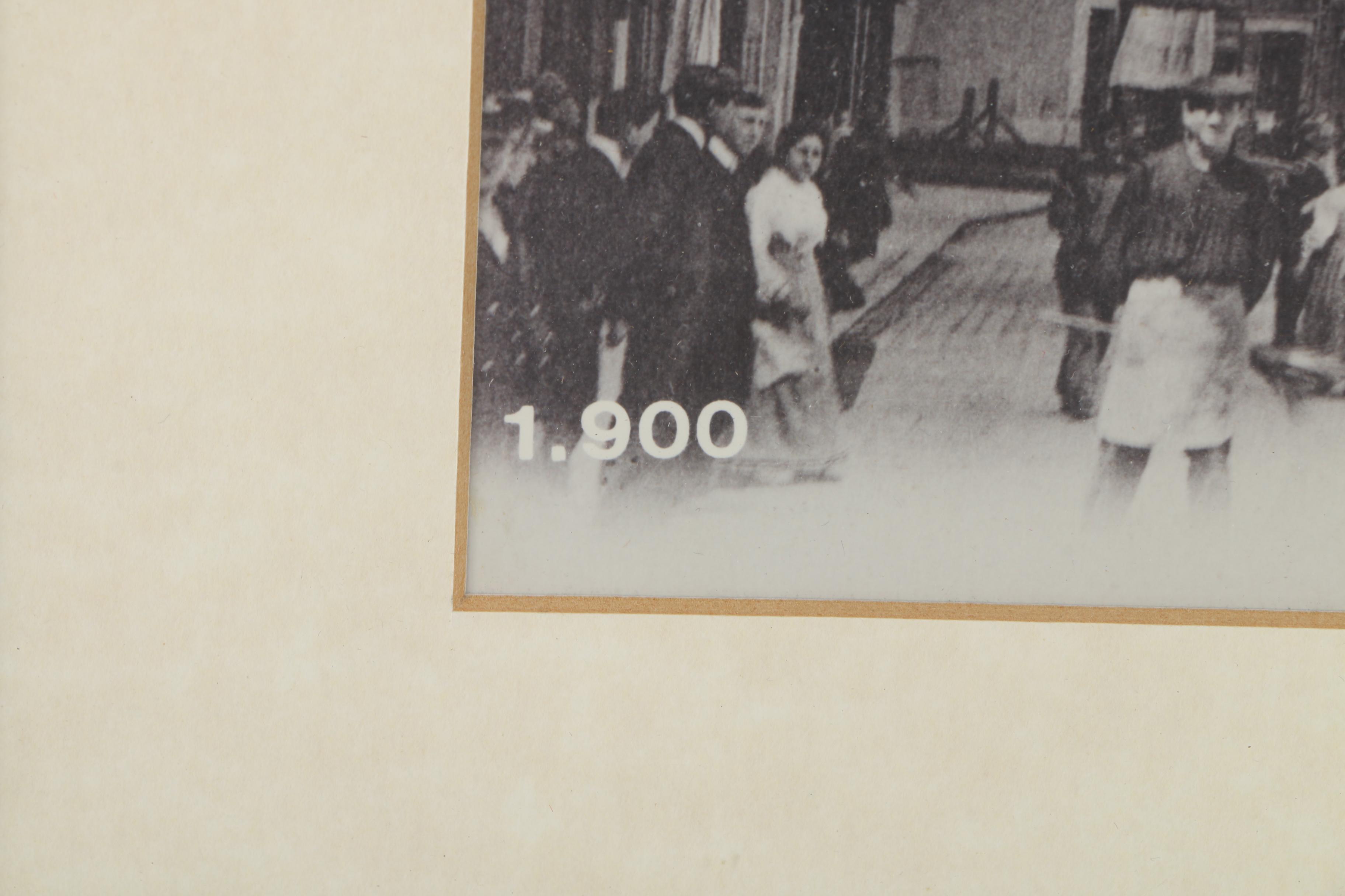 Black and White Photograph on Paper "Valencia - Teatro Principal"