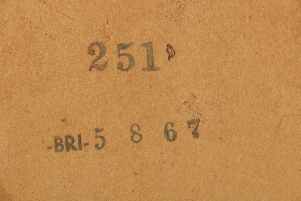 Lithograph after a Drawing and a Plaster Figurine