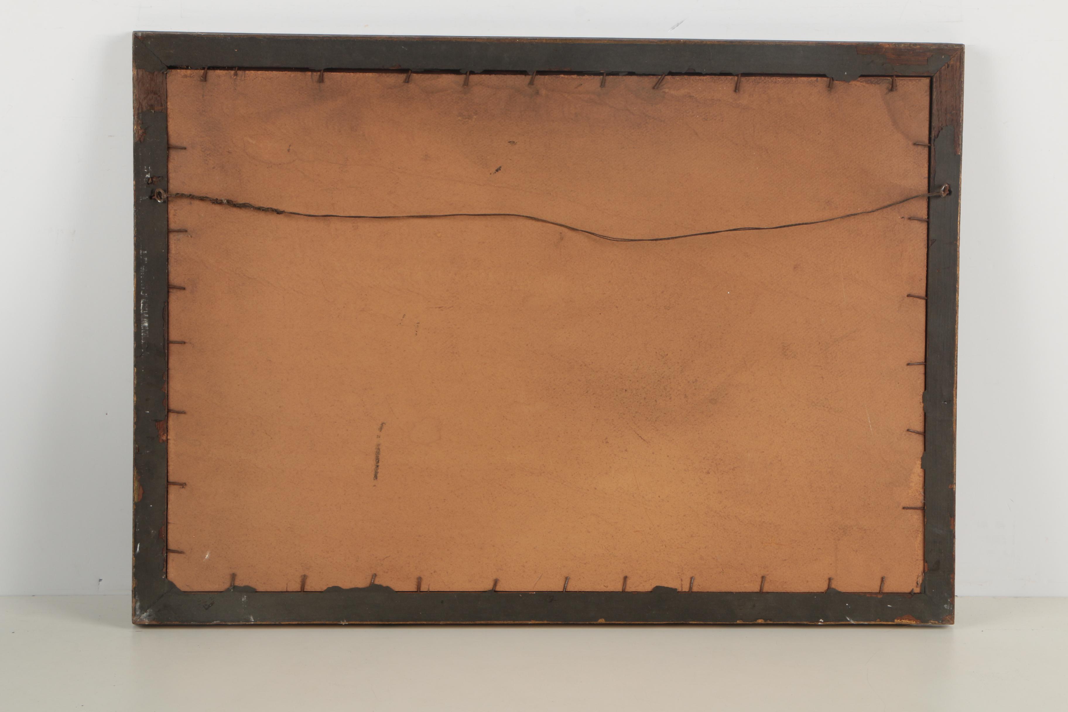 Watercolor Painting on Paper of Lakeside Cabin