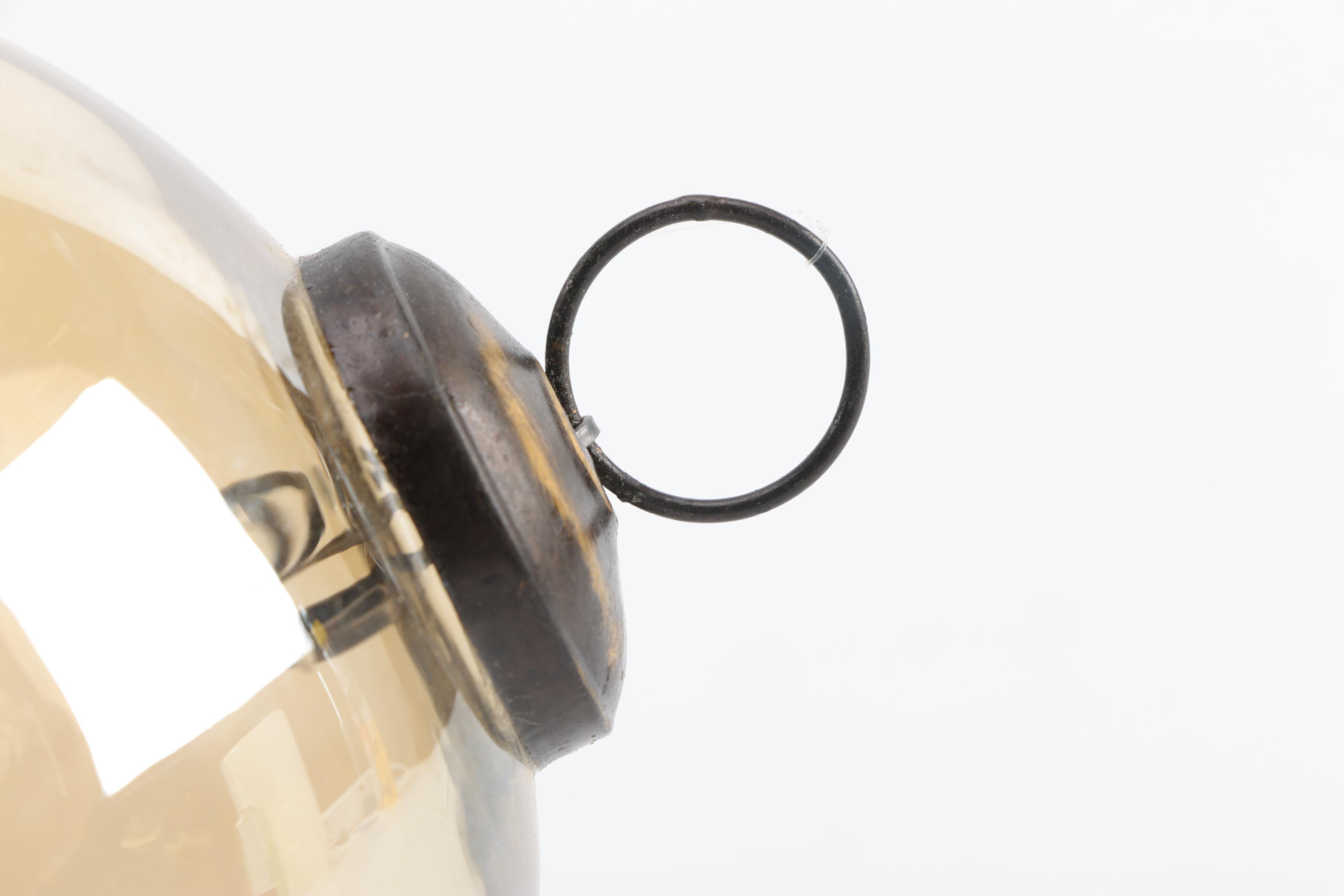 Glass Ornaments and Beaded Garland