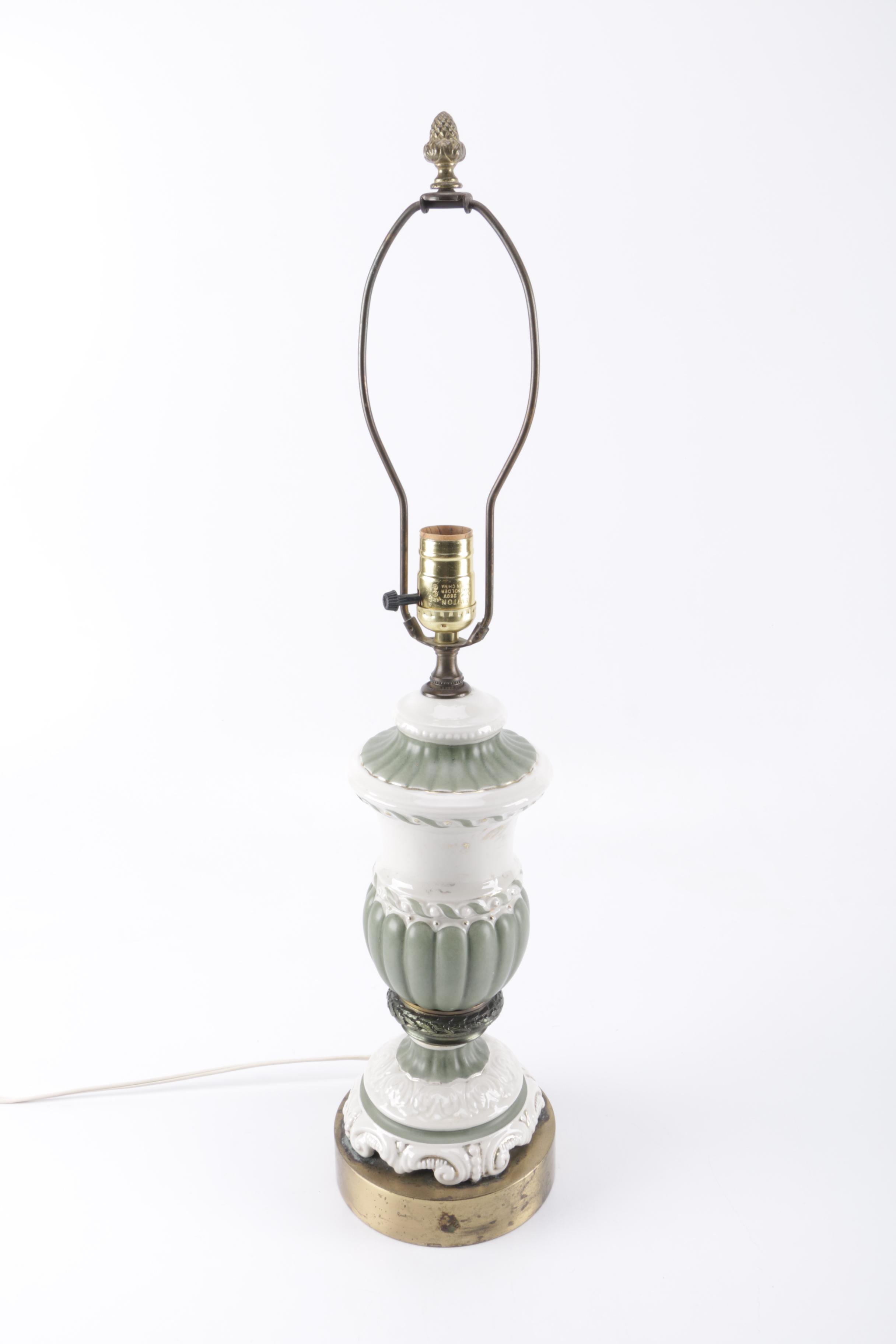 Torch and Urn Style Table Lamps