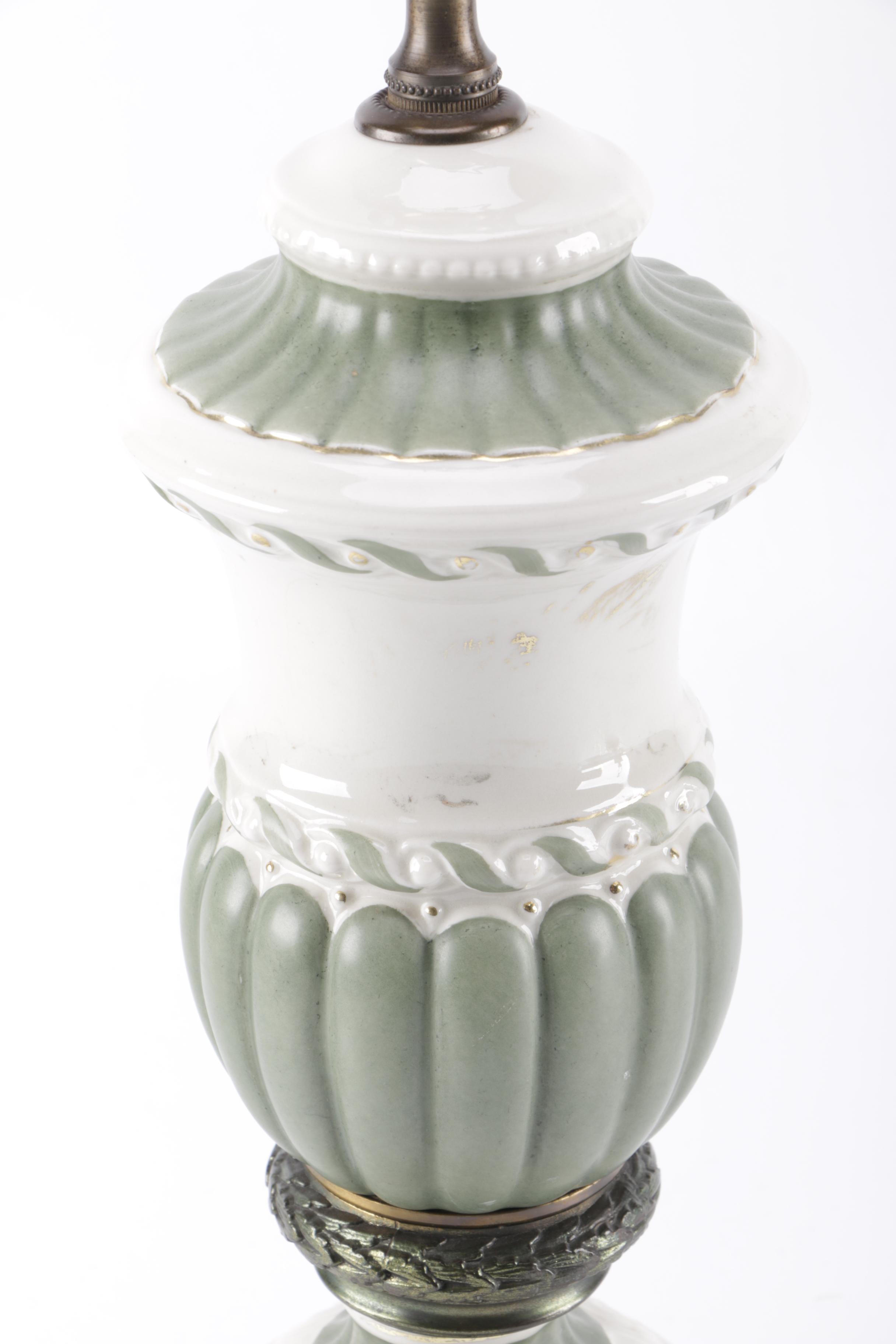 Torch and Urn Style Table Lamps