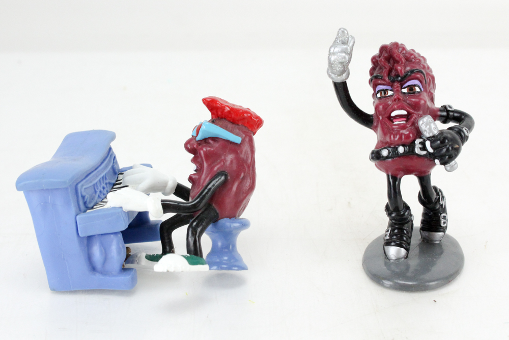 Collection of California Raisins Toys