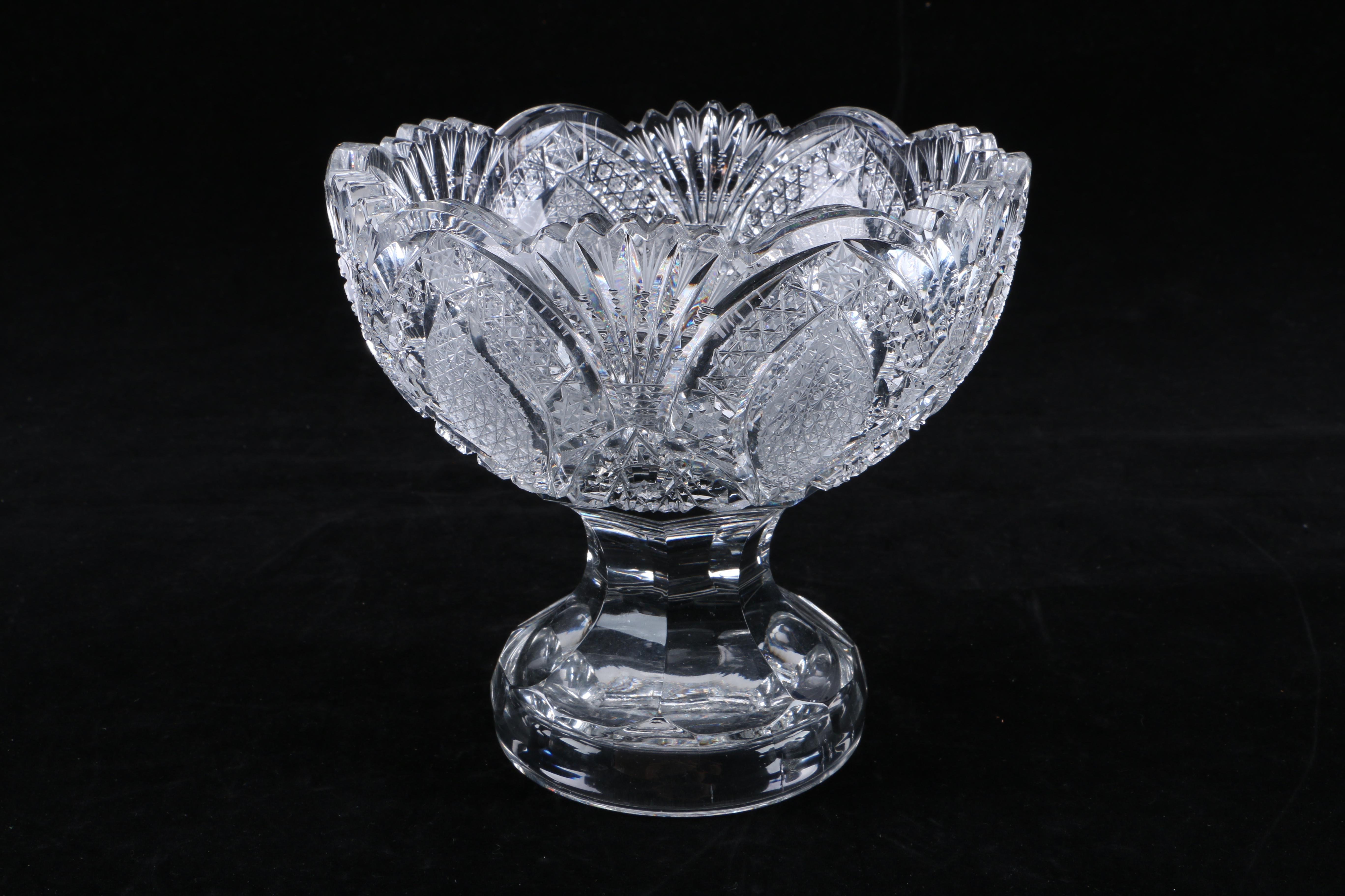 American Brilliant Cut Serving Pieces