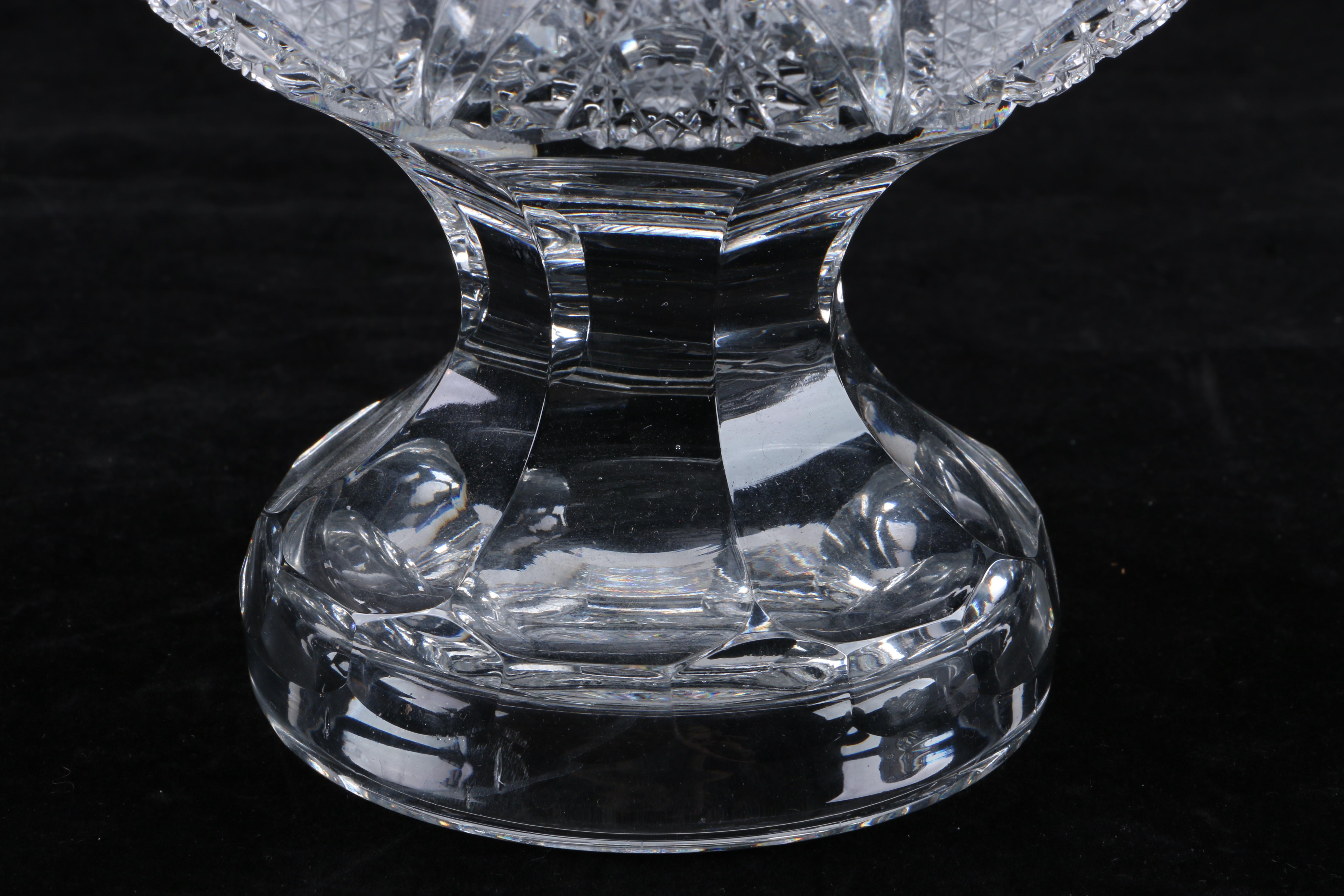 American Brilliant Cut Serving Pieces