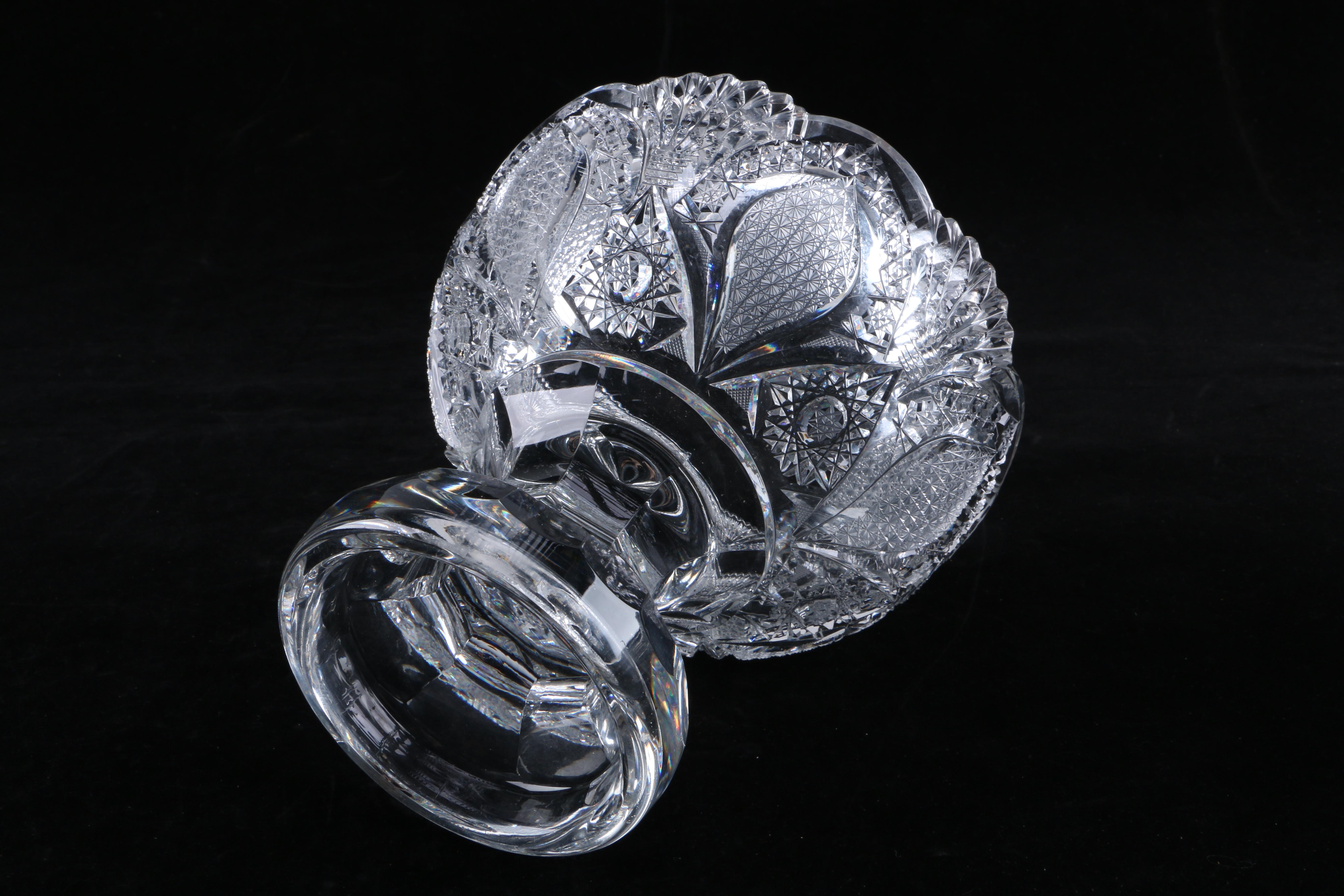 American Brilliant Cut Serving Pieces