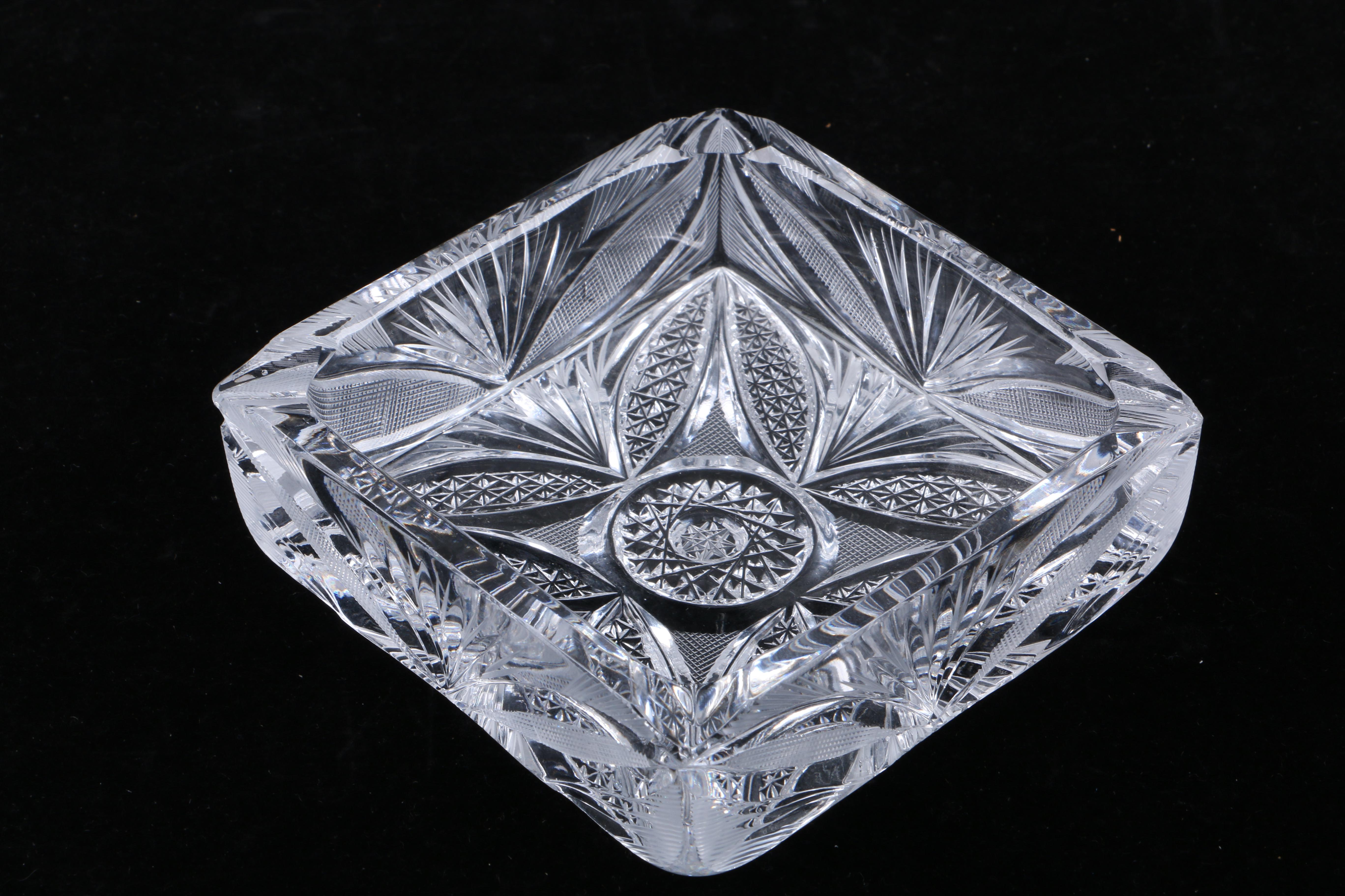 American Brilliant Cut Serving Pieces