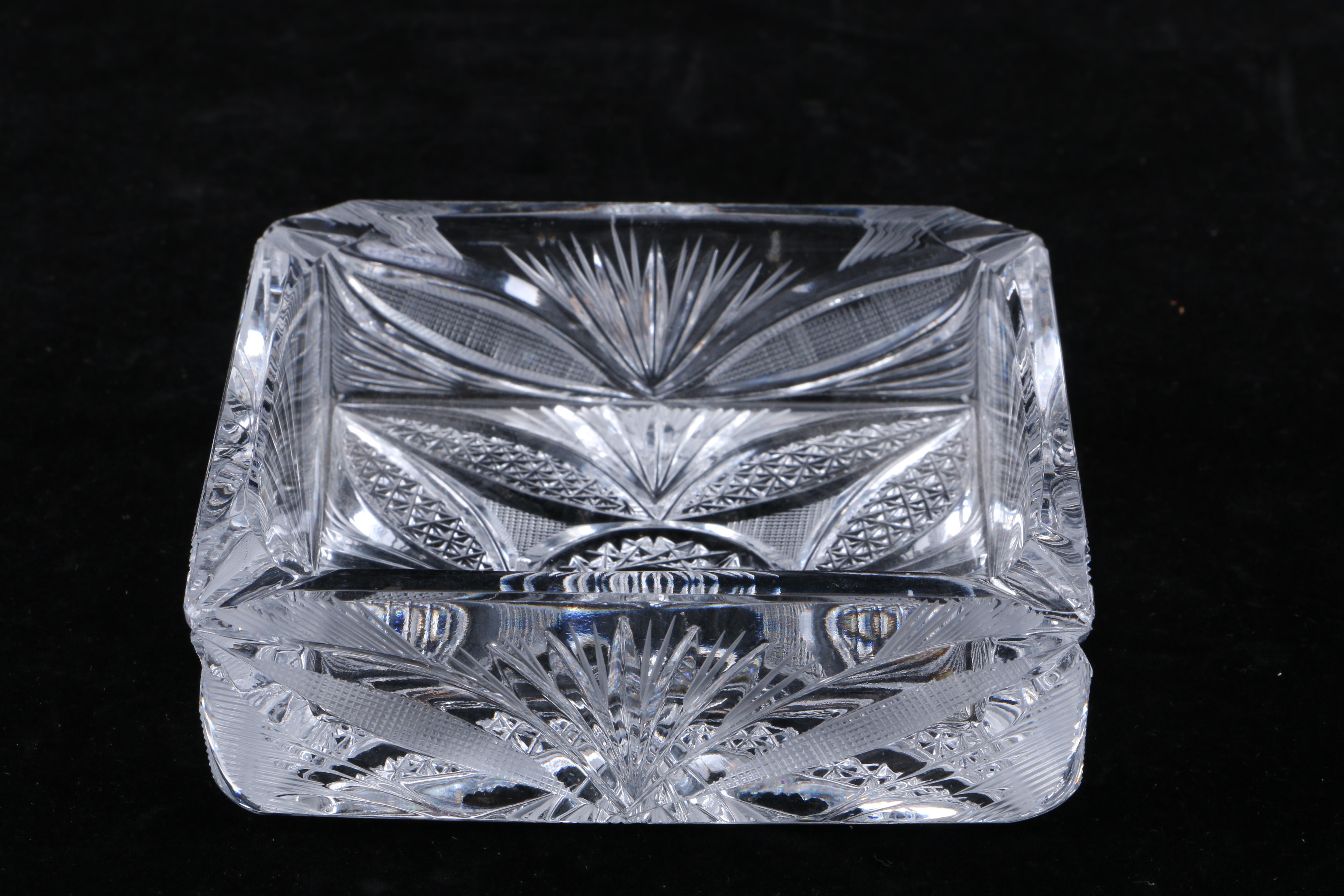 American Brilliant Cut Serving Pieces