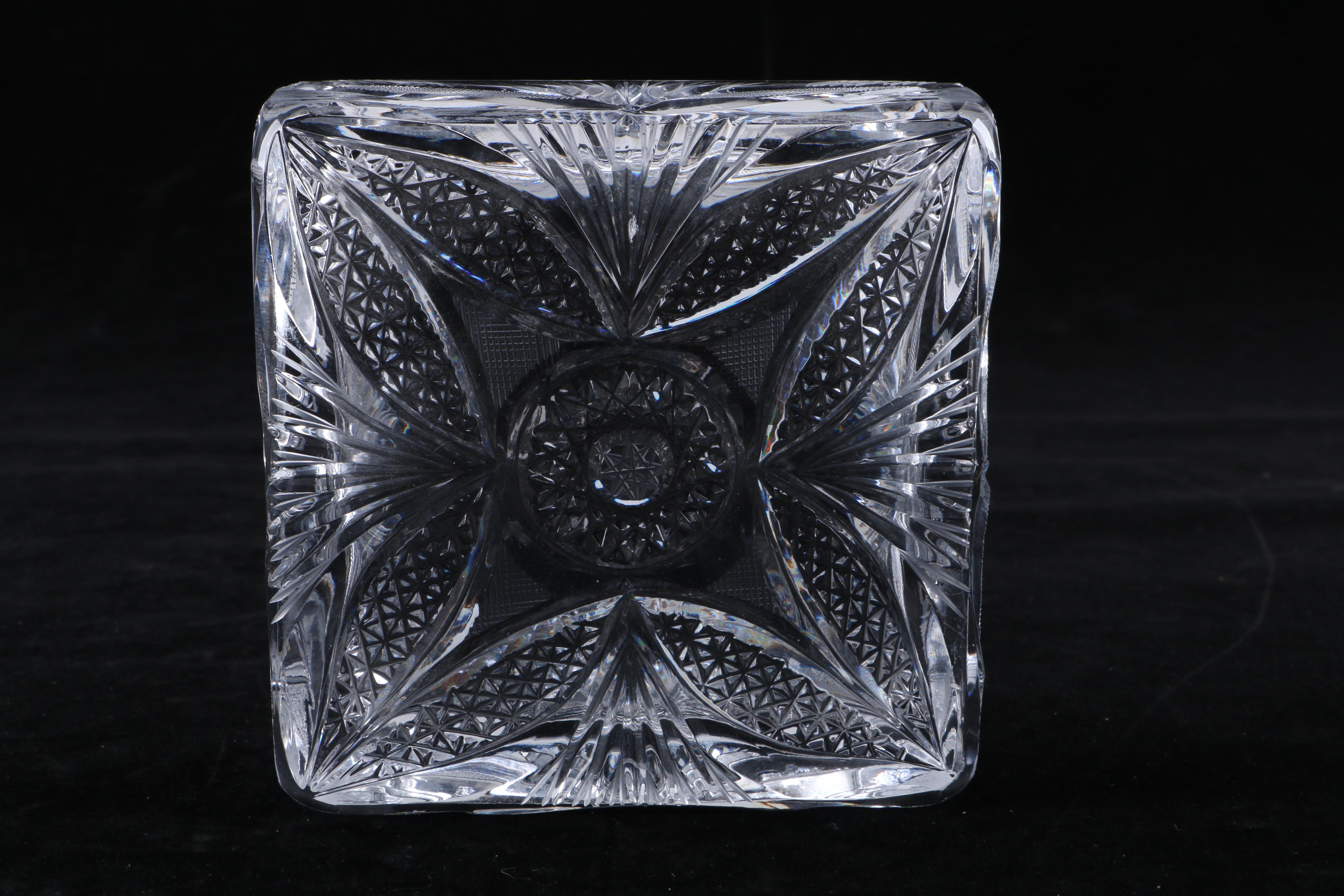 American Brilliant Cut Serving Pieces