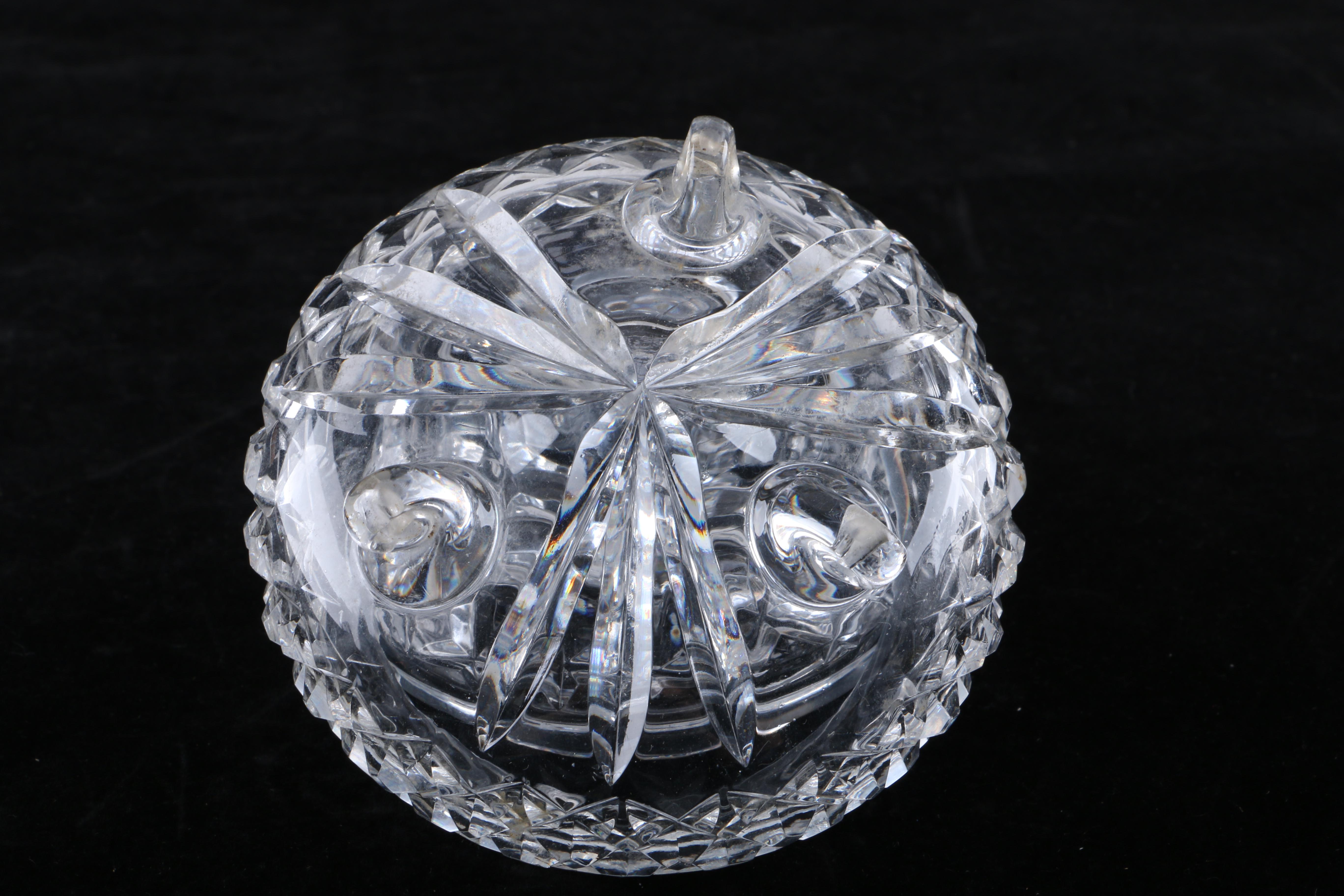 American Brilliant Cut Serving Pieces