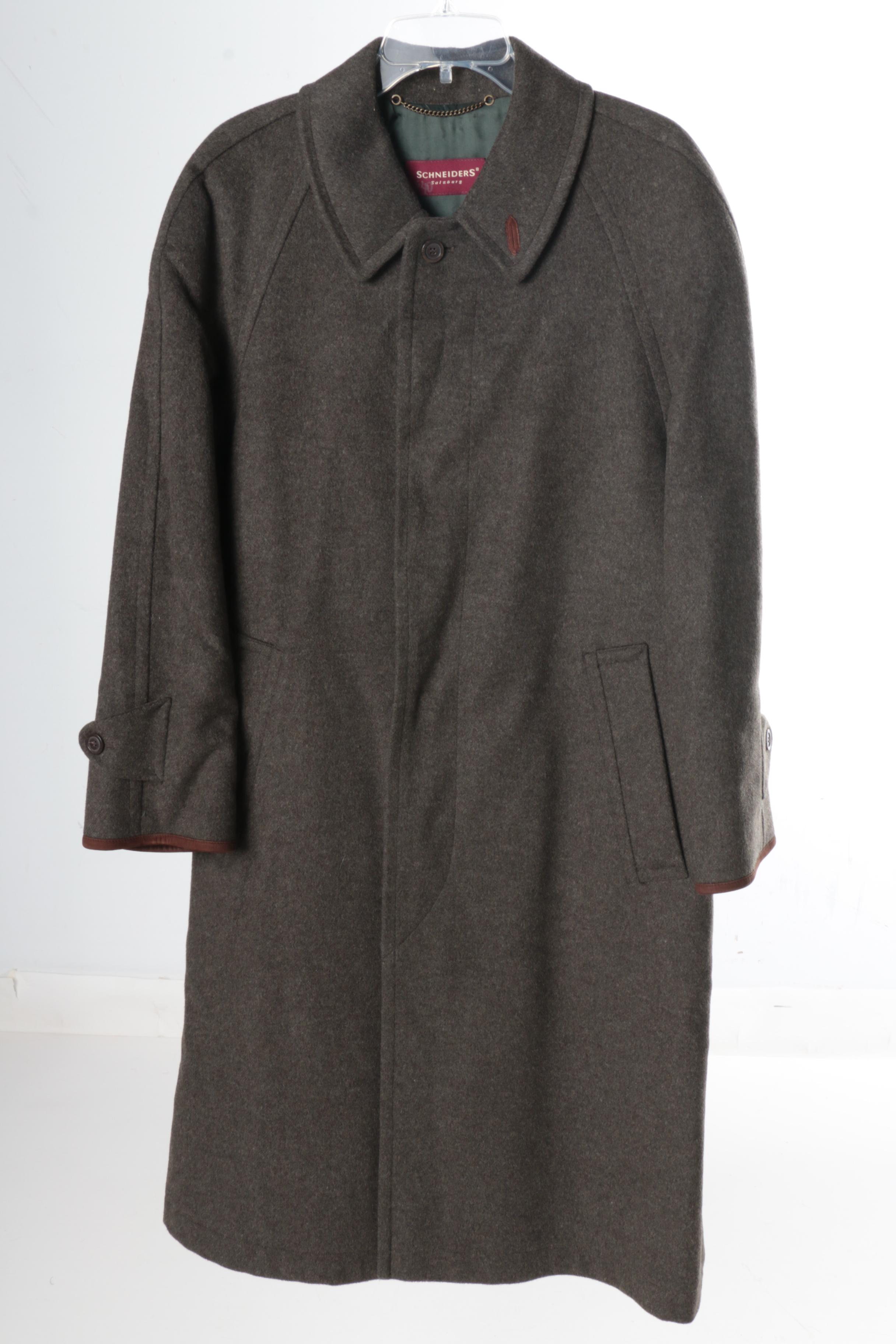 Men's Suit Jacket and Top Coats Including Giorgio Armani