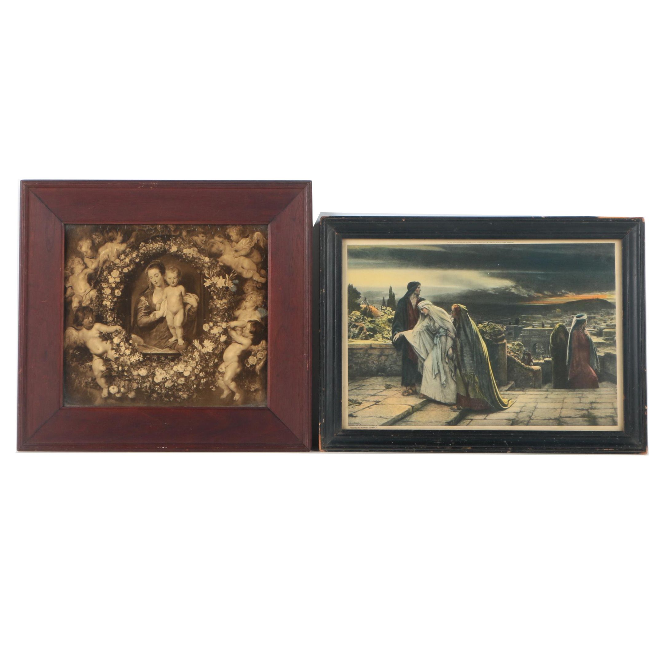 Prints Depicting the Virgin Mary