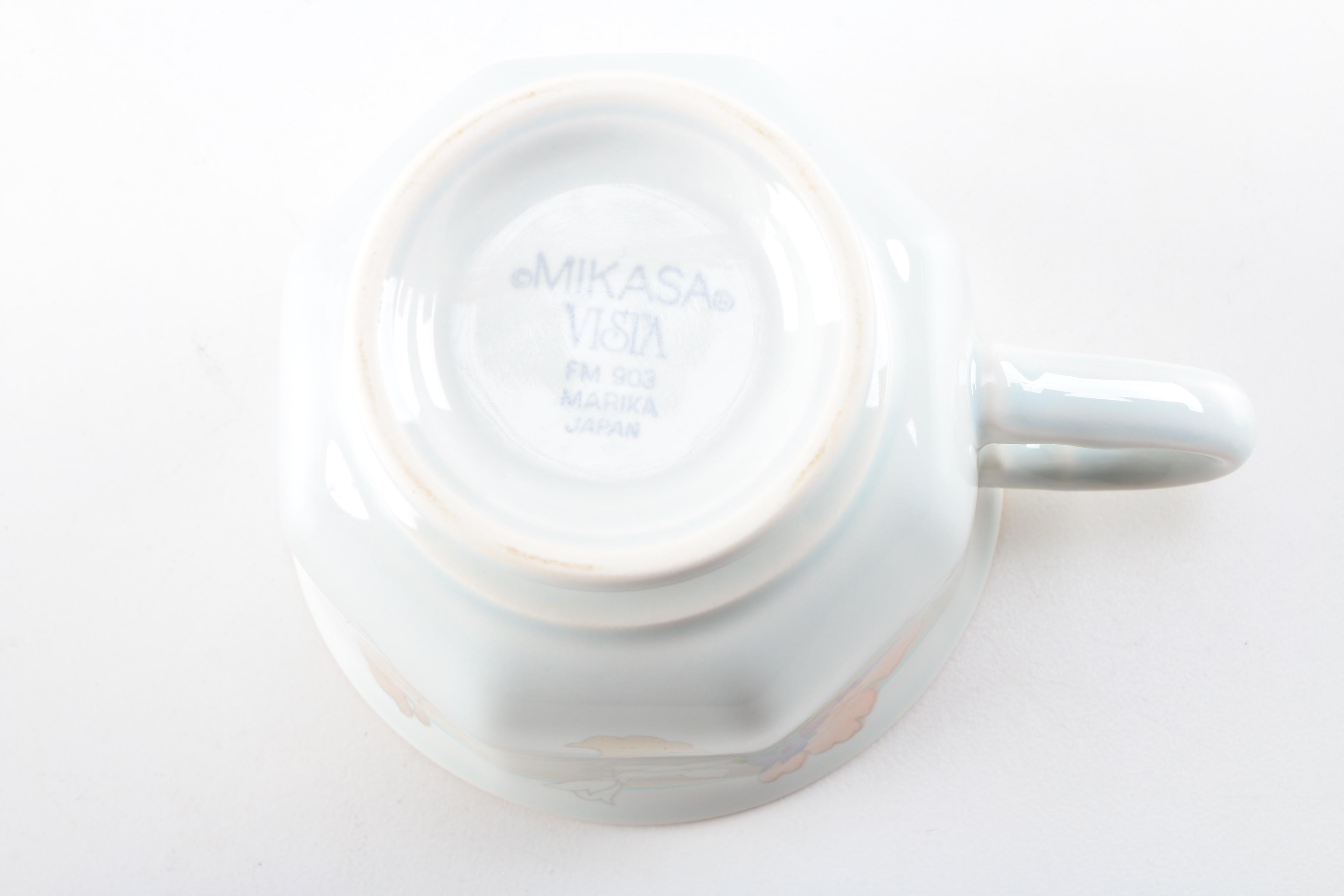 Mikasa "Marika" Cup and Saucer Set