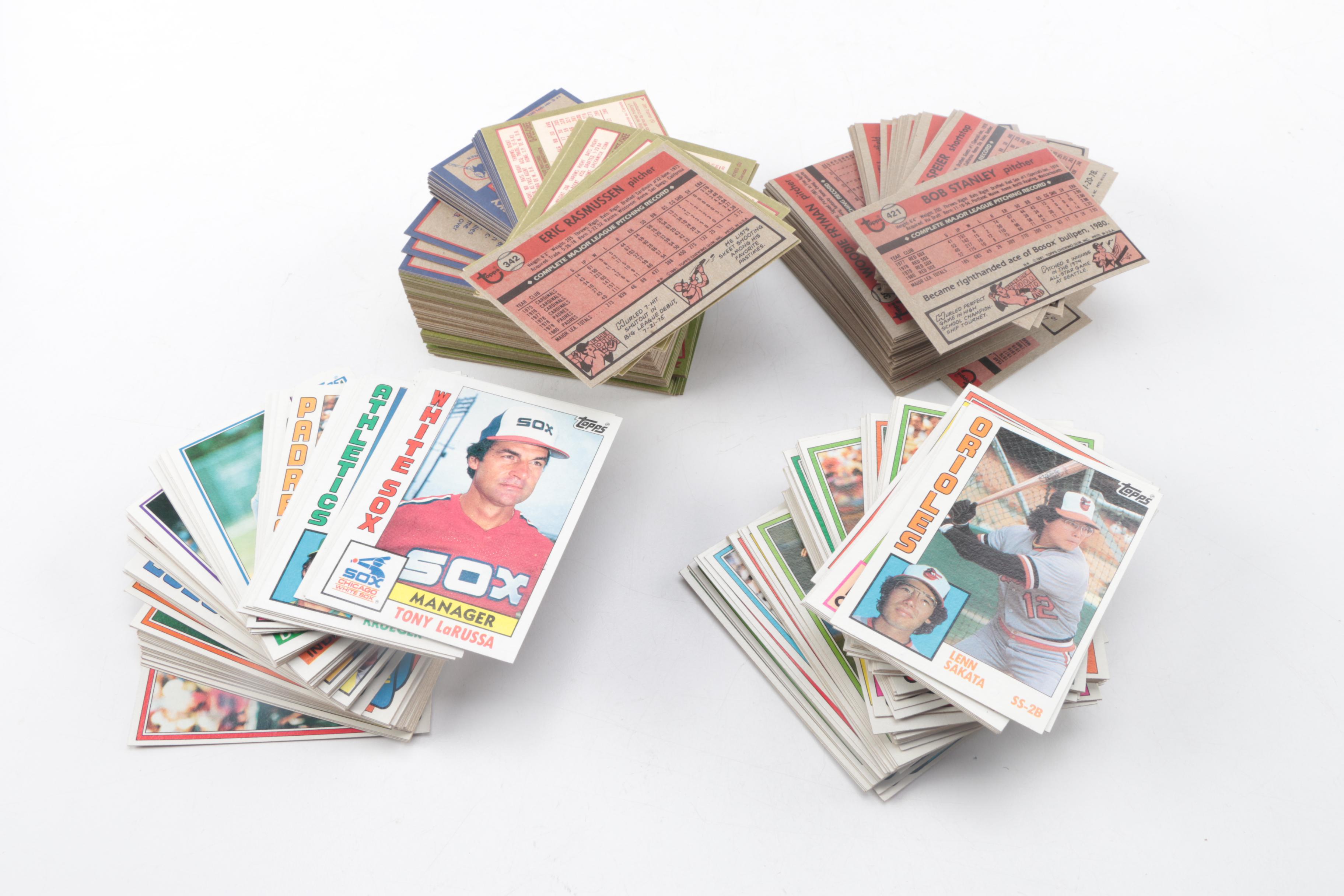 1980s Topps Baseball Cards