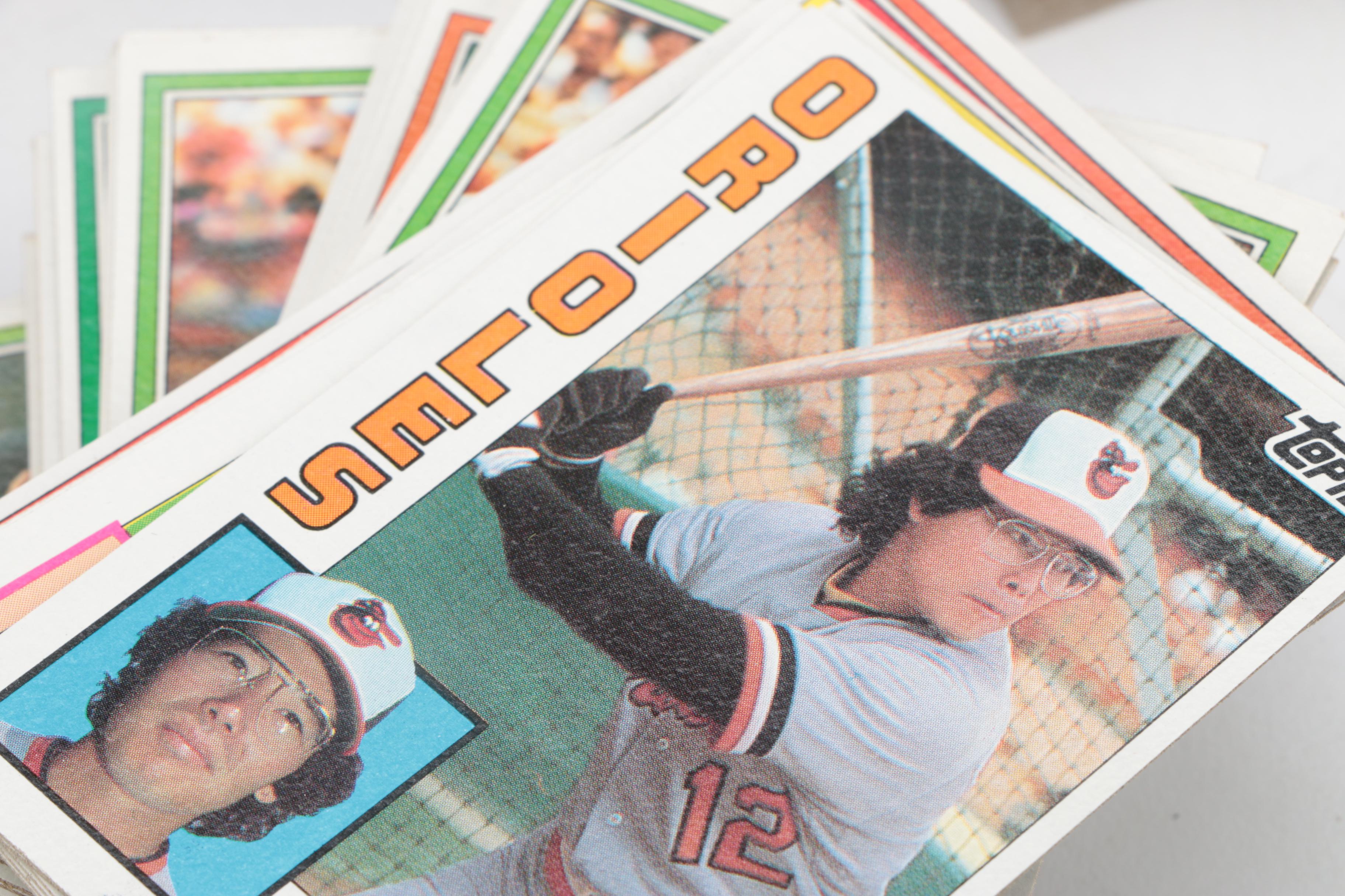 1980s Topps Baseball Cards