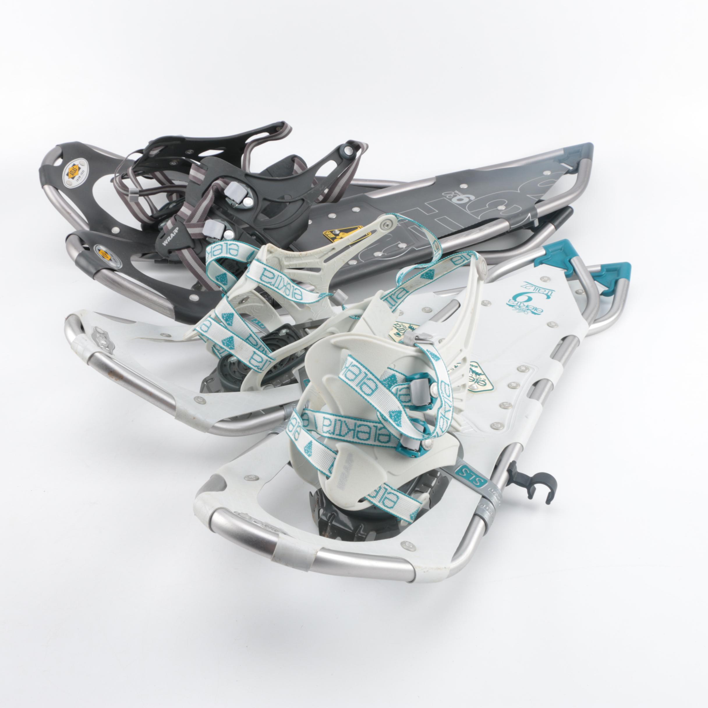 Two Pairs of Atlas Snowshoes