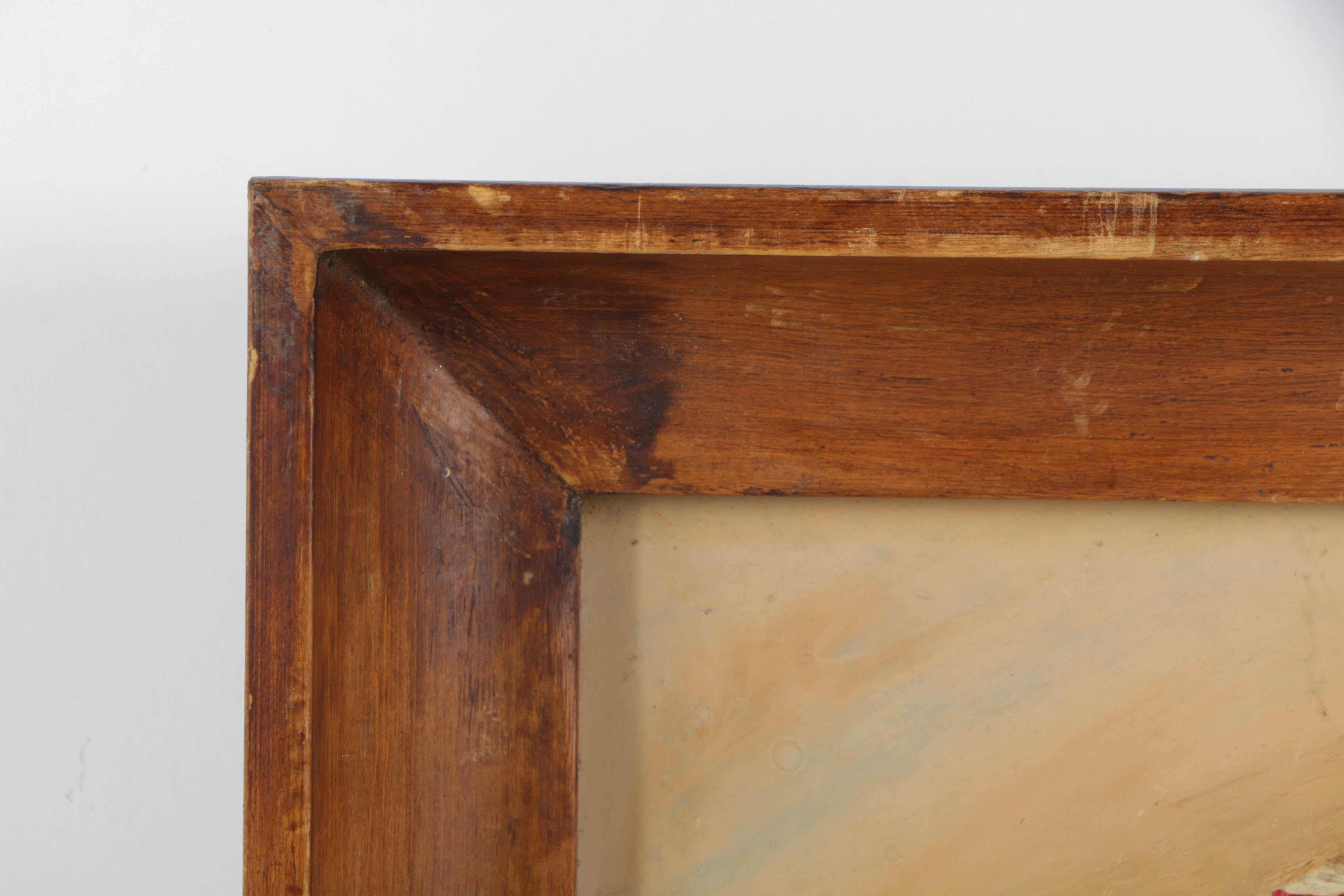 Oil Painting on Board Portrait of a Man