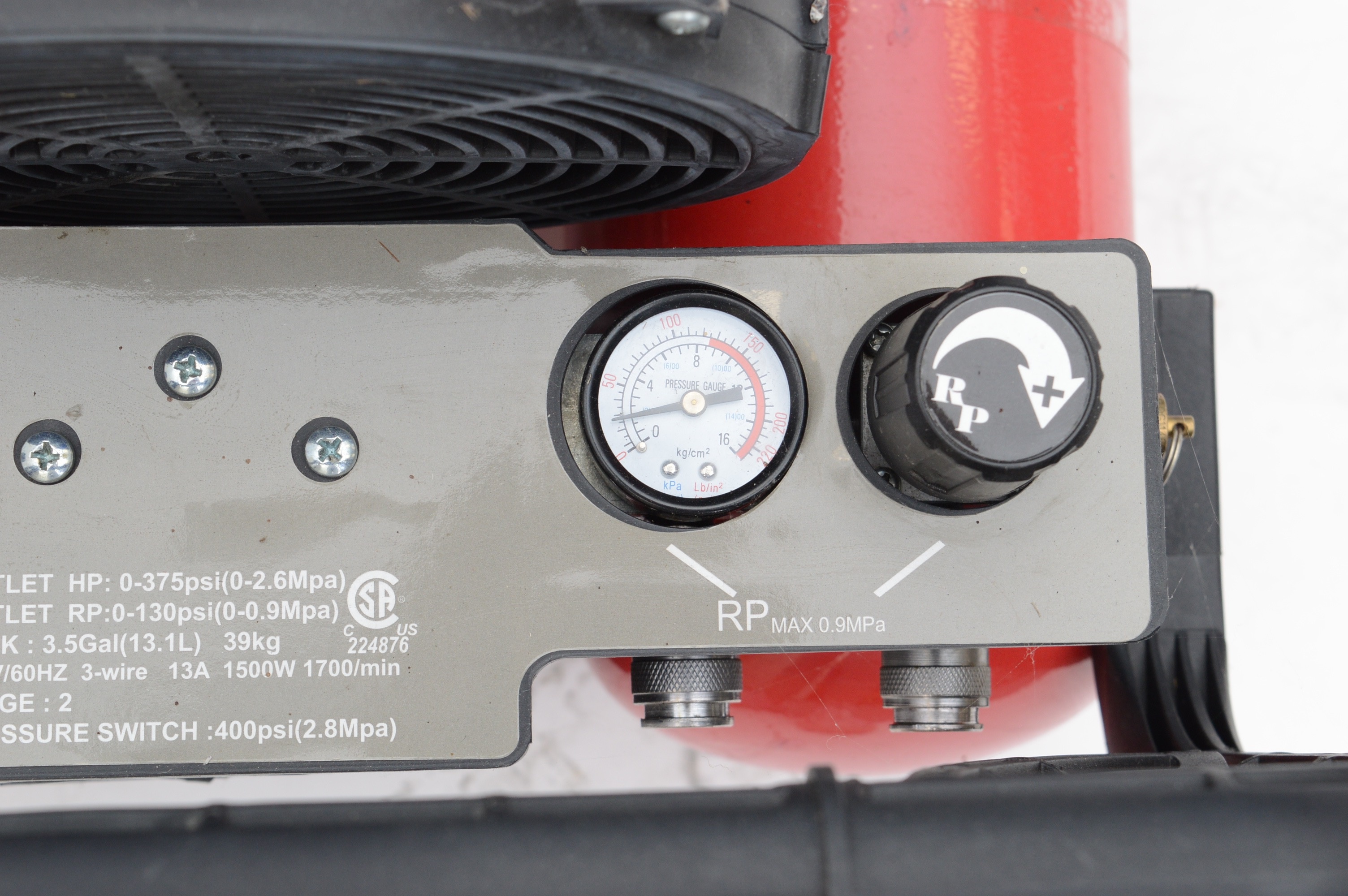 3 PRO 3.4 Gallon High Pressure Compressor