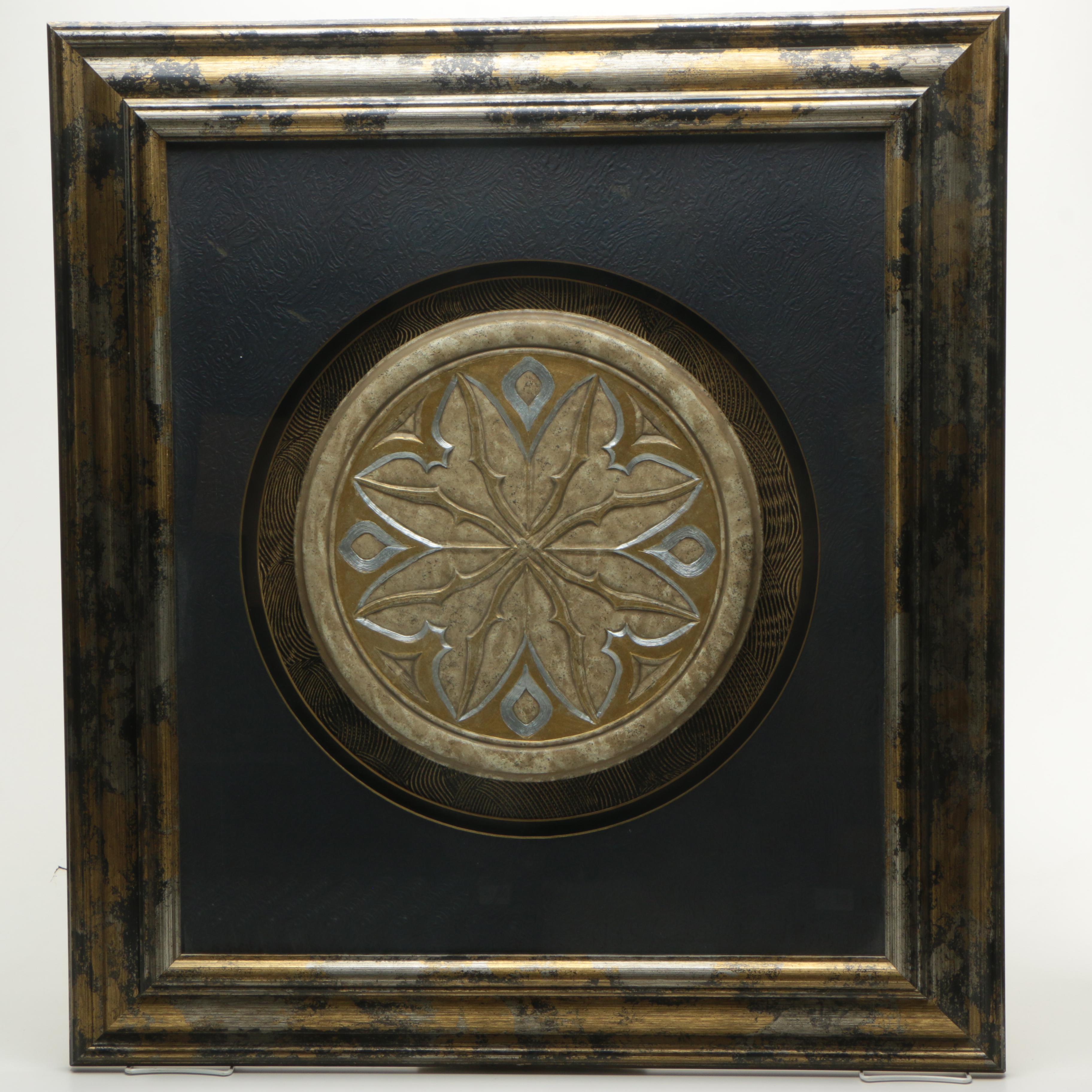 Paragon Floral Plaque Wall Decor