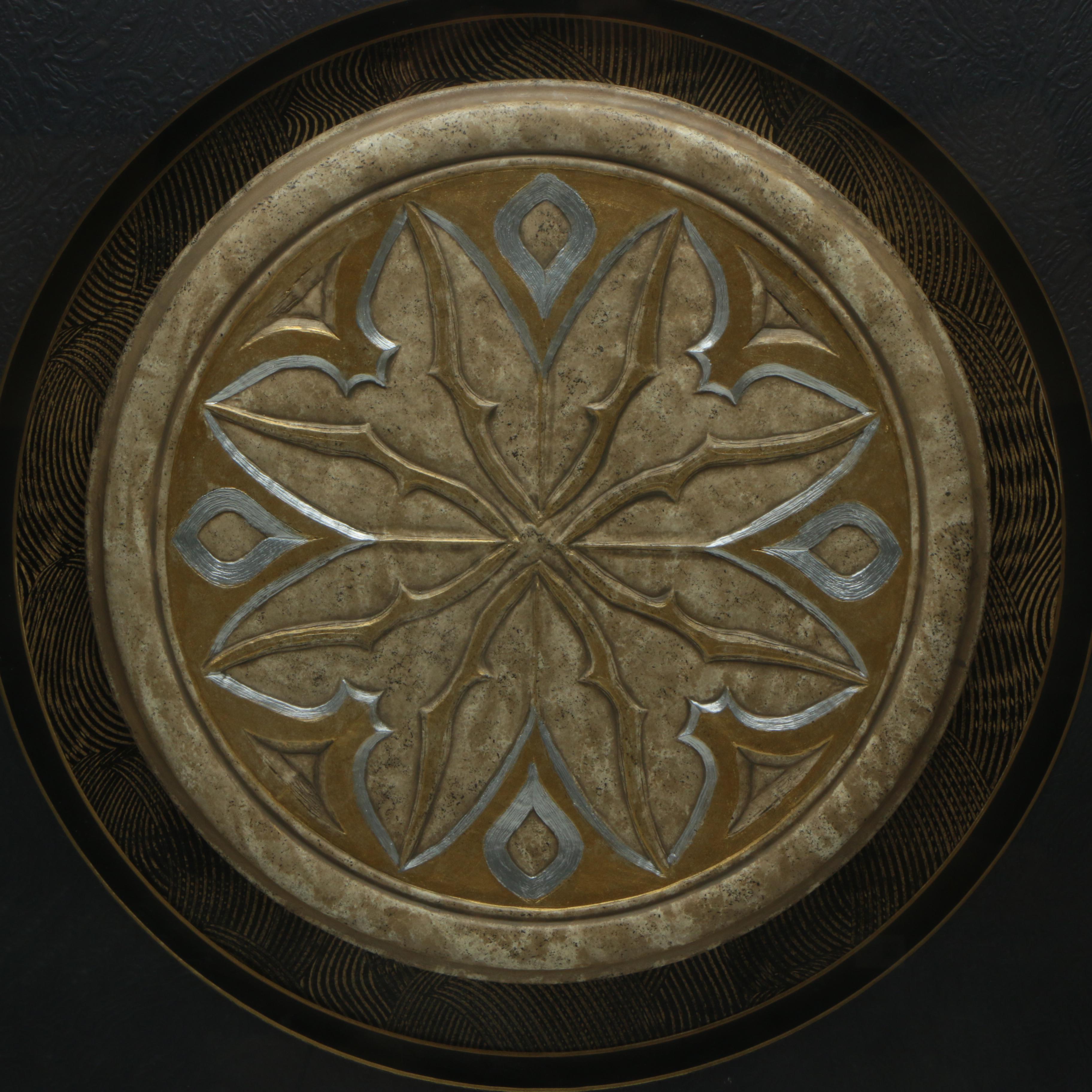 Paragon Floral Plaque Wall Decor