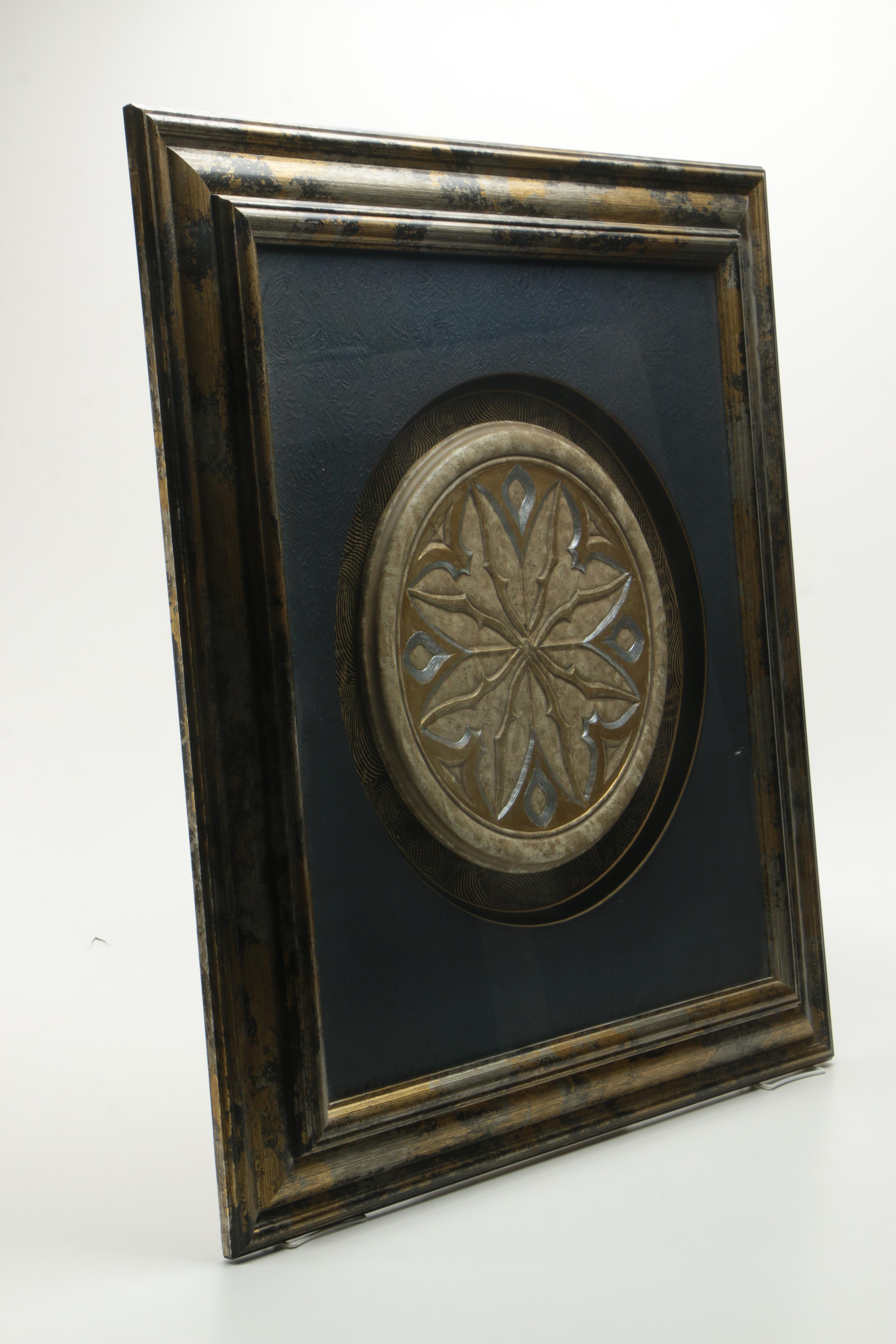 Paragon Floral Plaque Wall Decor