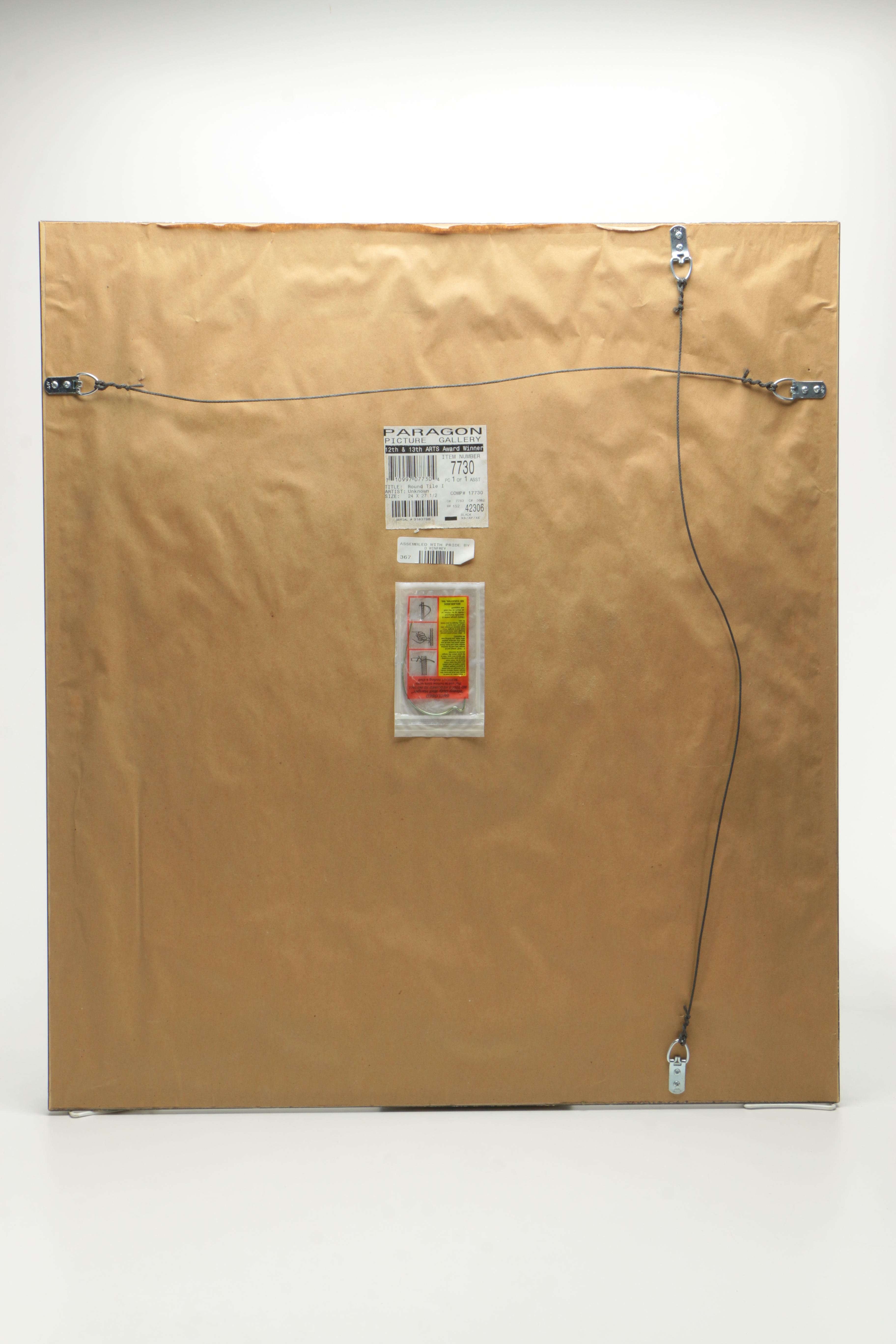 Paragon Floral Plaque Wall Decor