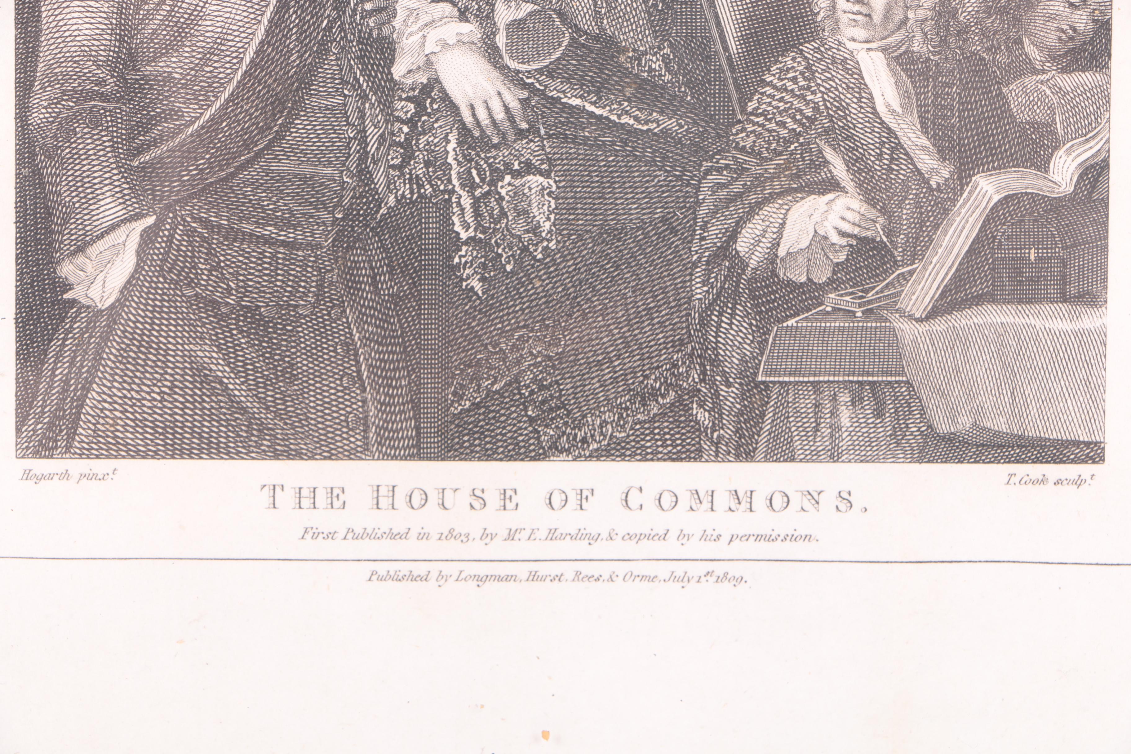 Thomas Cook Engravings on Paper After William Hogarth