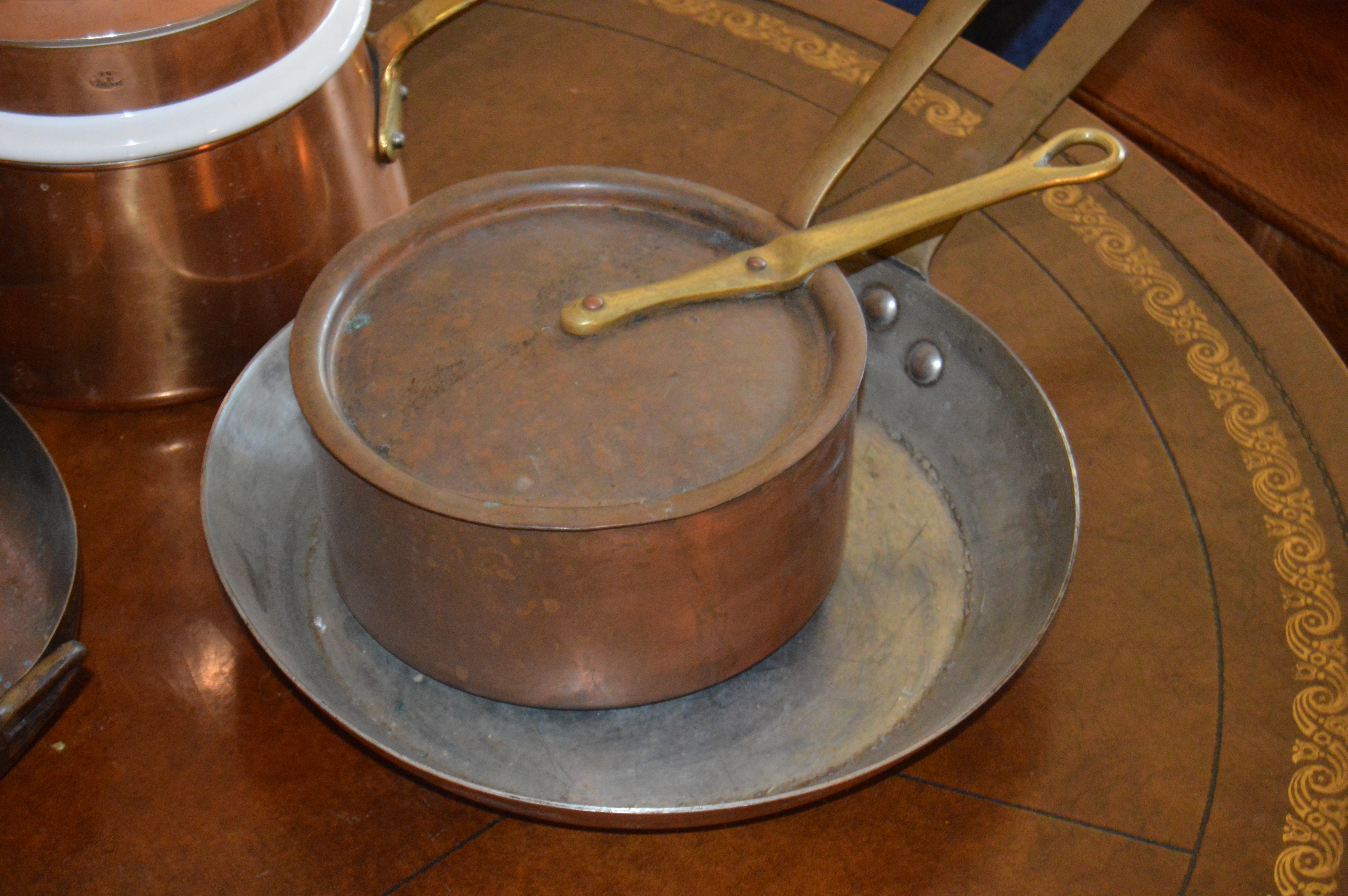 Copper Cookware and Double Boiler