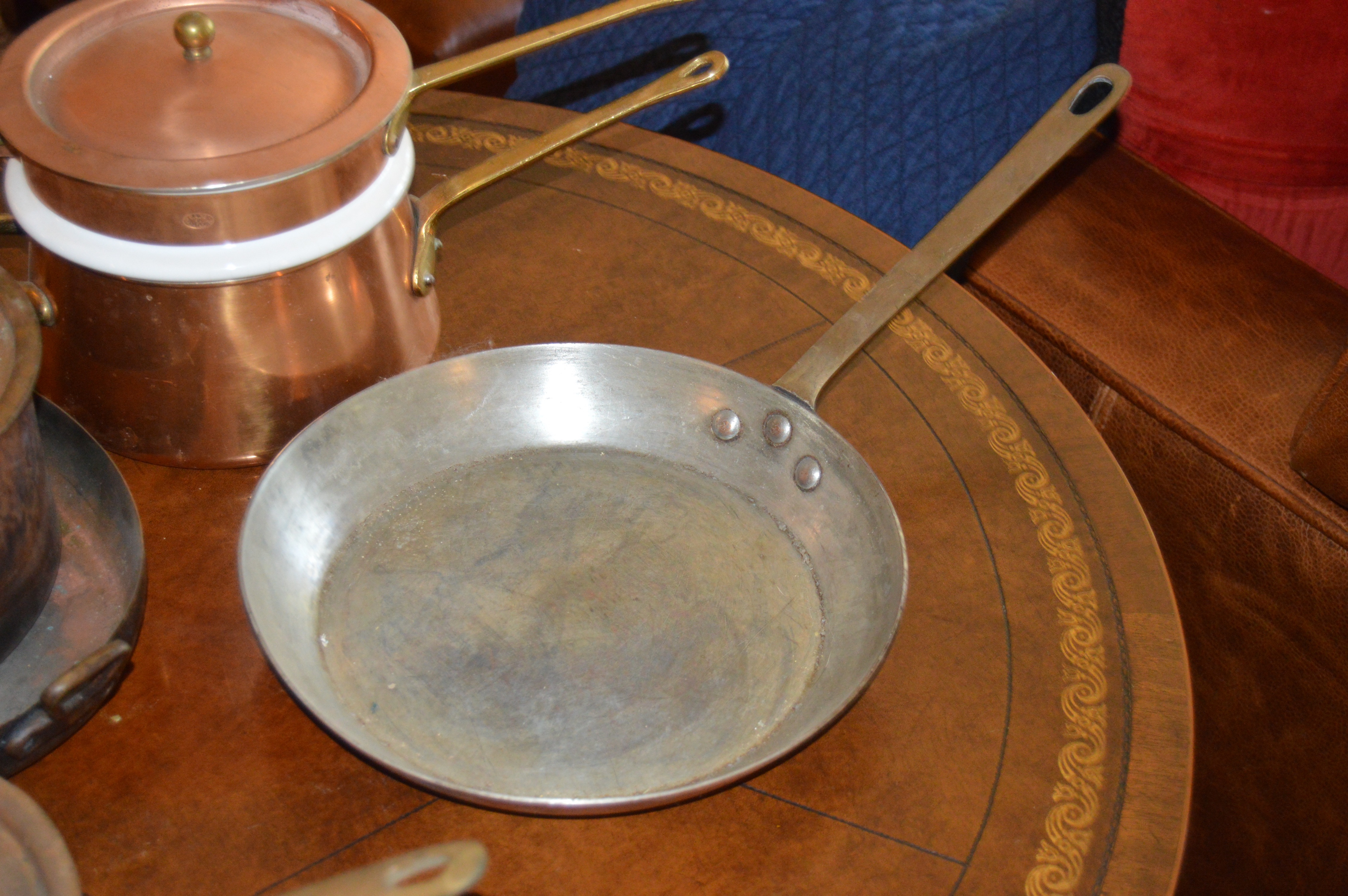 Copper Cookware and Double Boiler