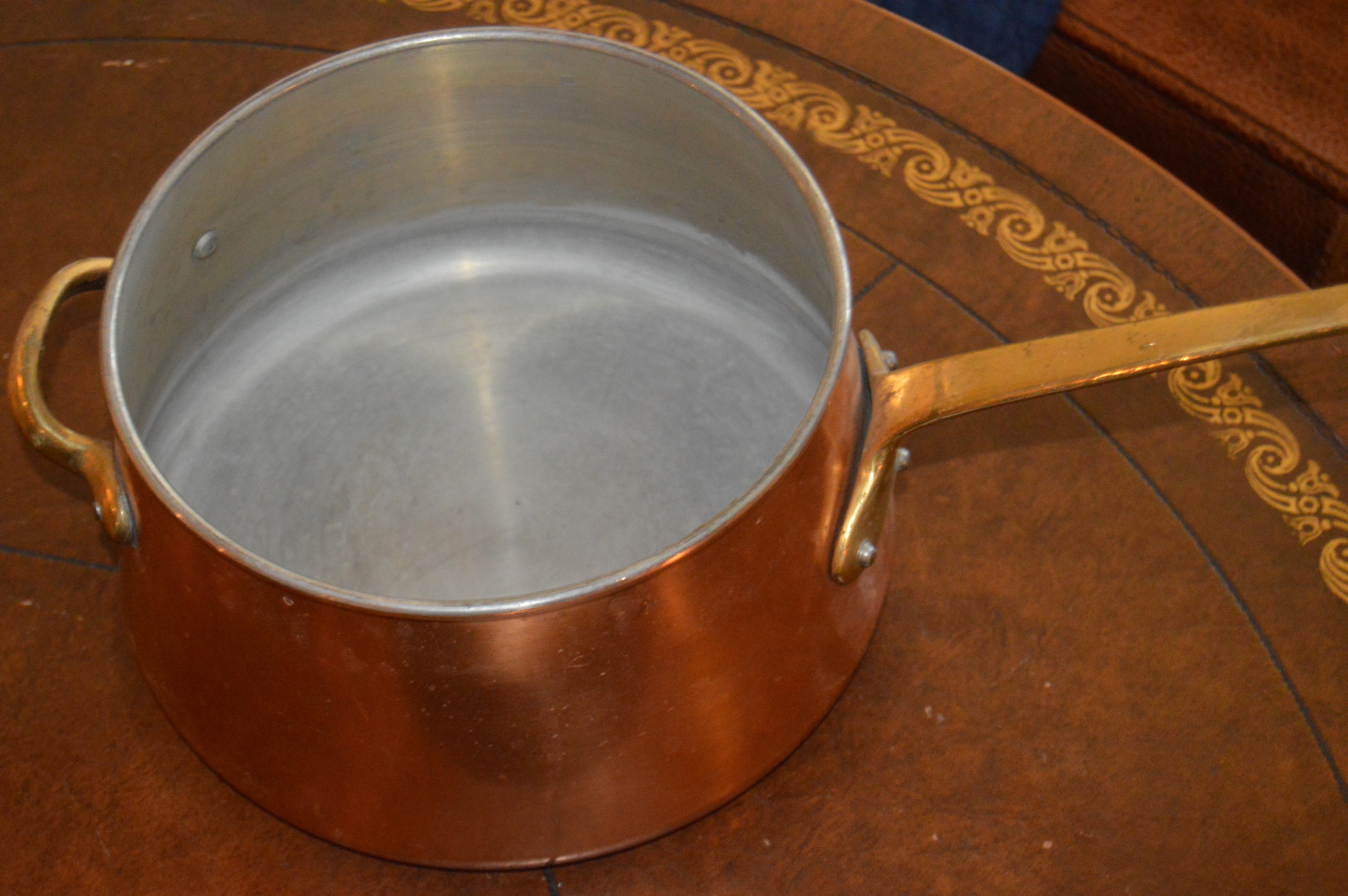 Copper Cookware and Double Boiler