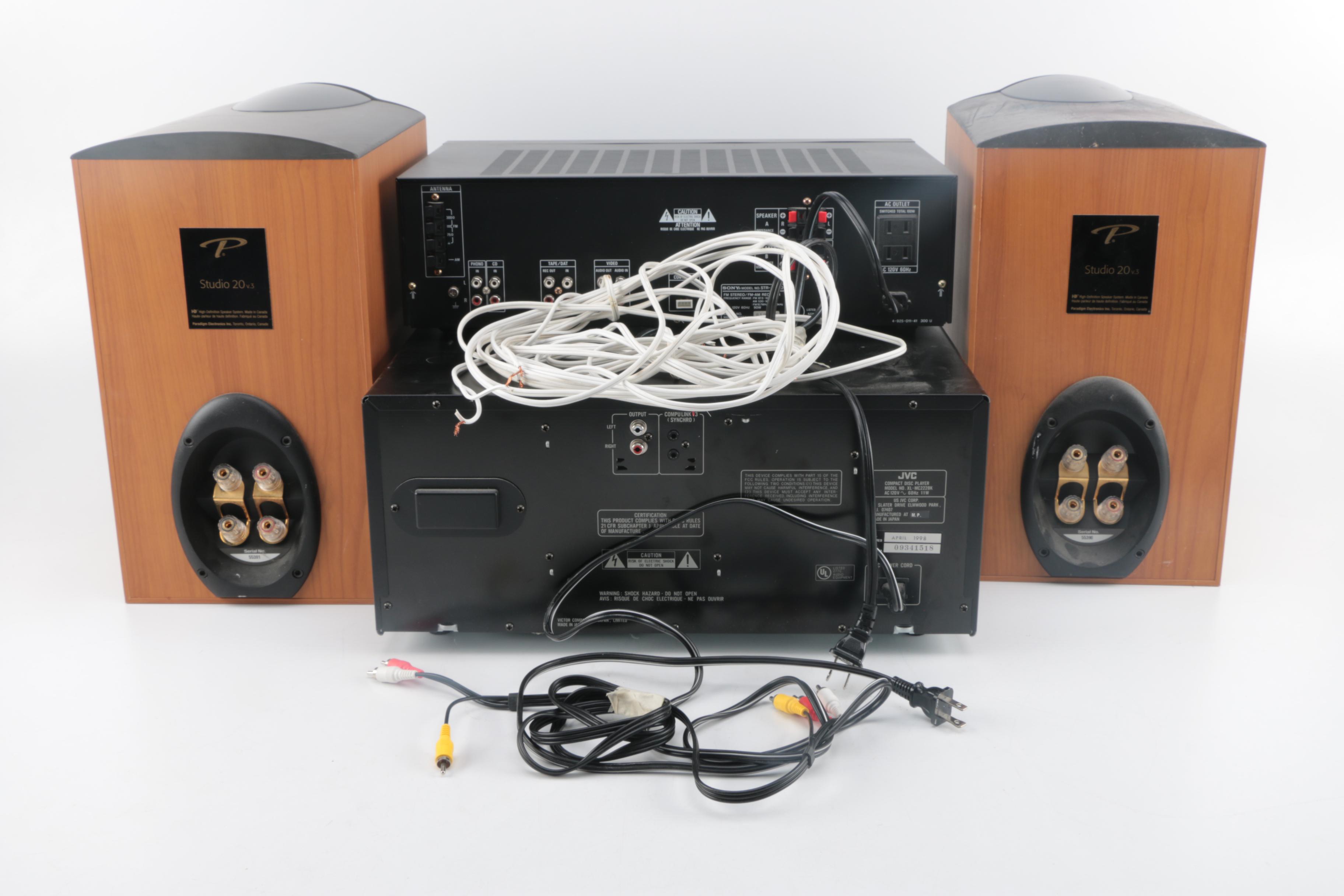 Sony, JVC and Other Stereo Components