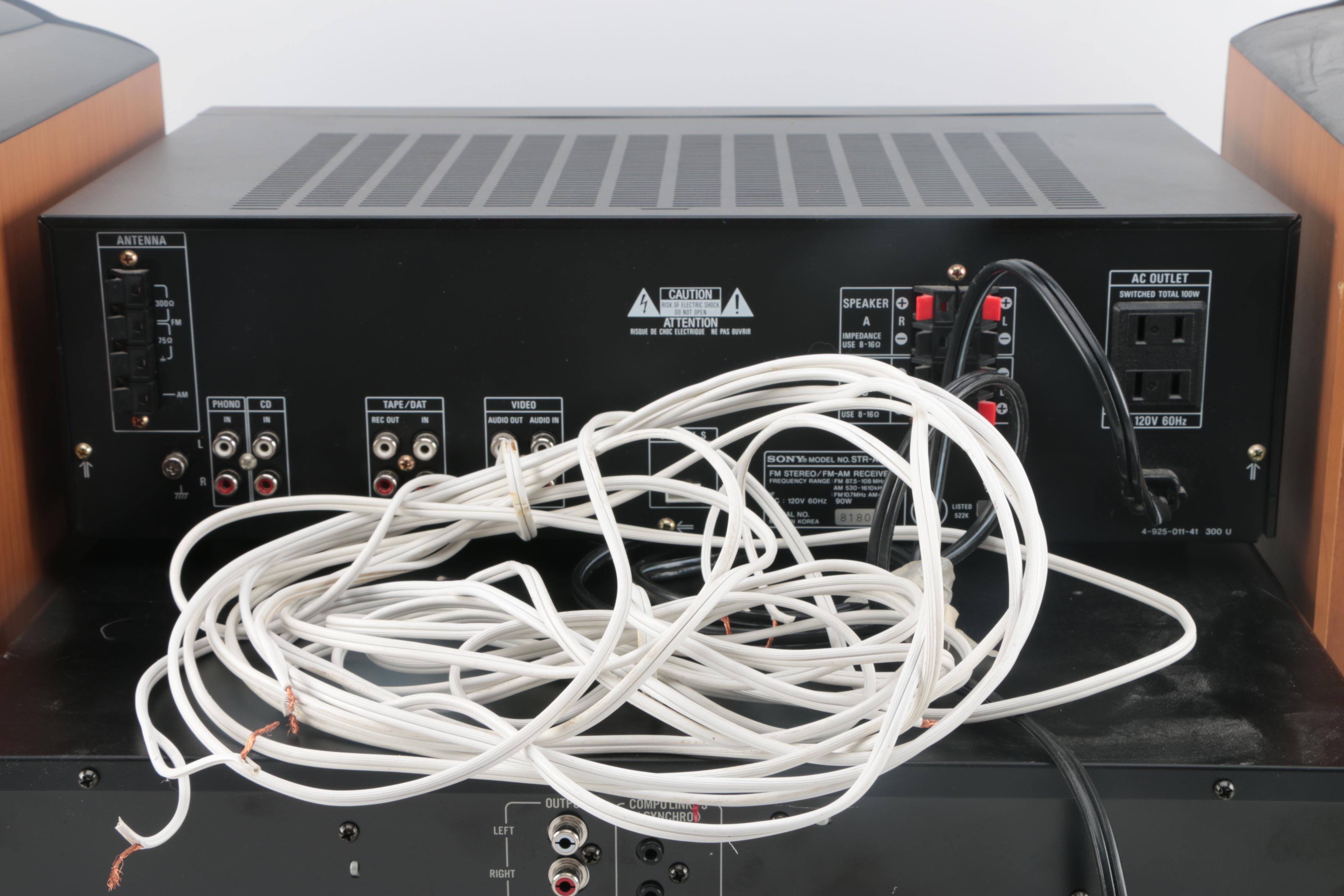 Sony, JVC and Other Stereo Components