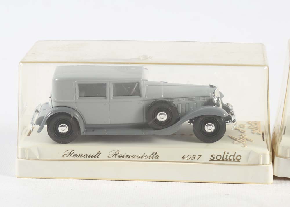Vintage Diecast Model Cars by Solido France