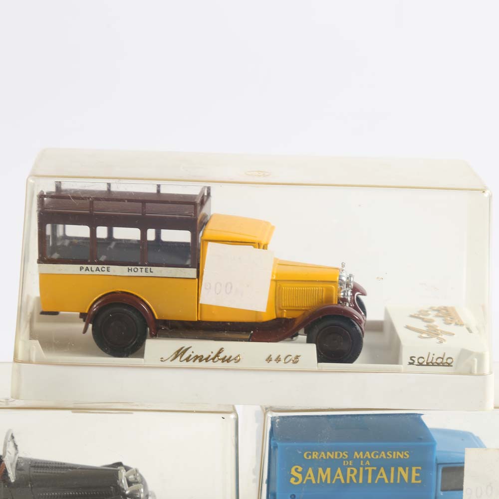 Vintage Diecast Model Cars by Solido France