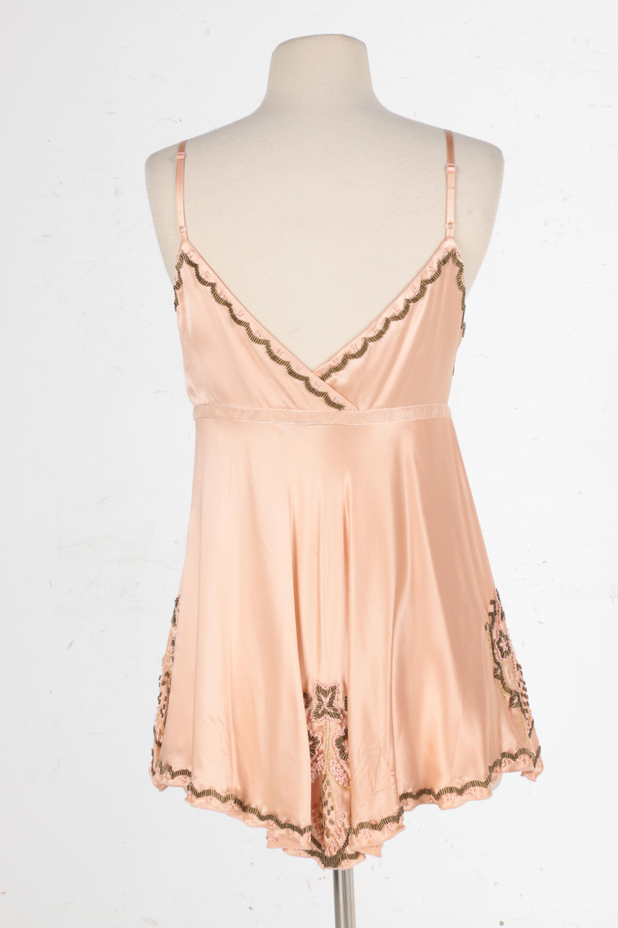 Sue Wong Nocturne Silk Beaded Top